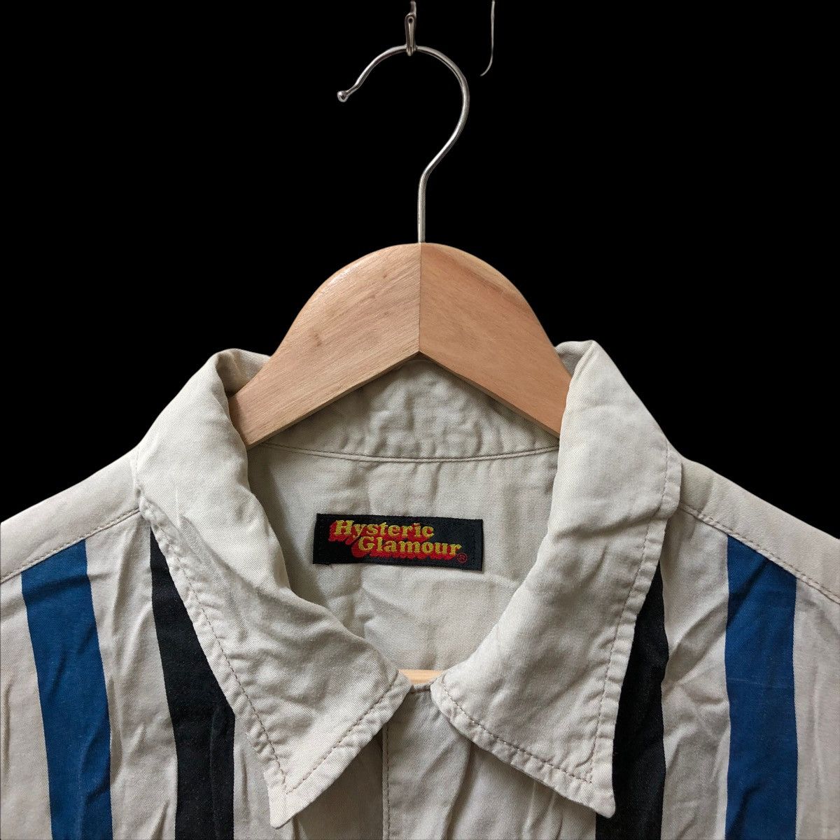 Hysteric Glamour HYSTERIC GLAMOUR FUCK IT BIG LOGO BUTTON UP SHIRTS Size US M / EU 48-50 / 2 - 2 Thumbnail
