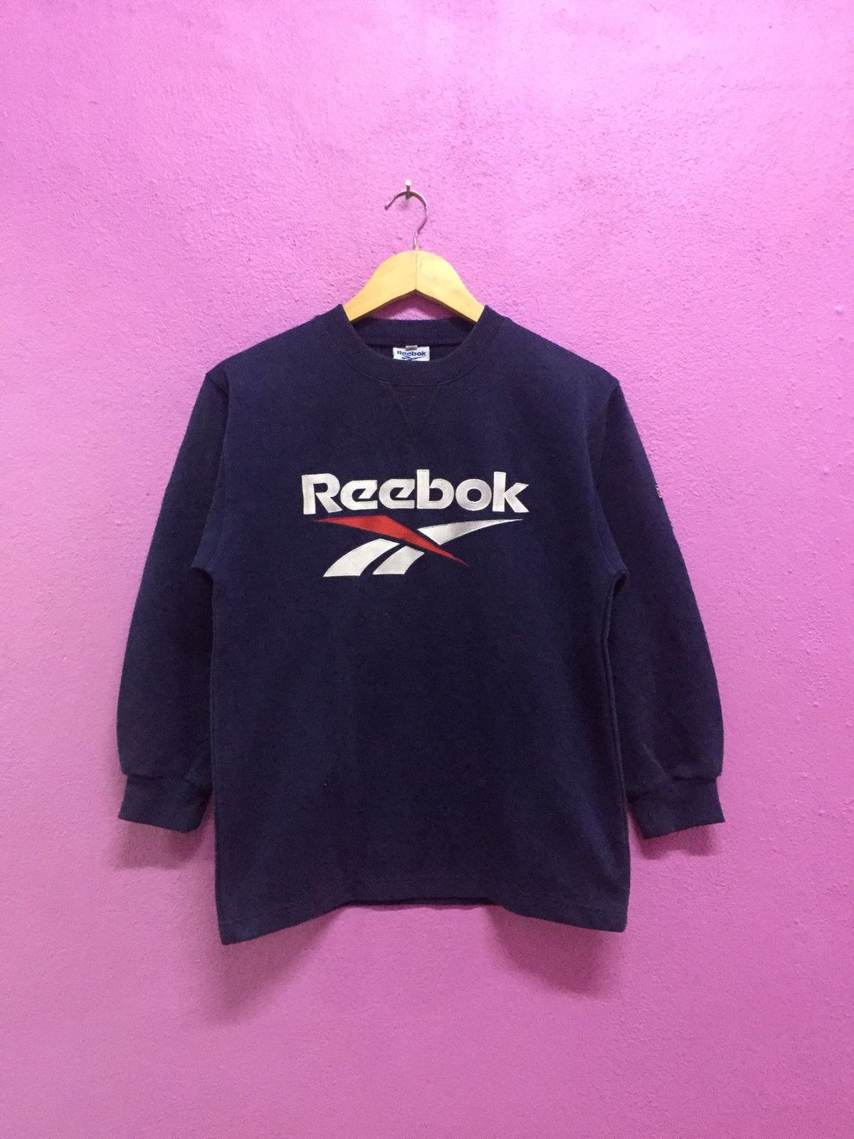 Reebok Vintage 90's Reebok Sweatshirts Size US S / EU 44-46 / 1 - 1 Thumbnail