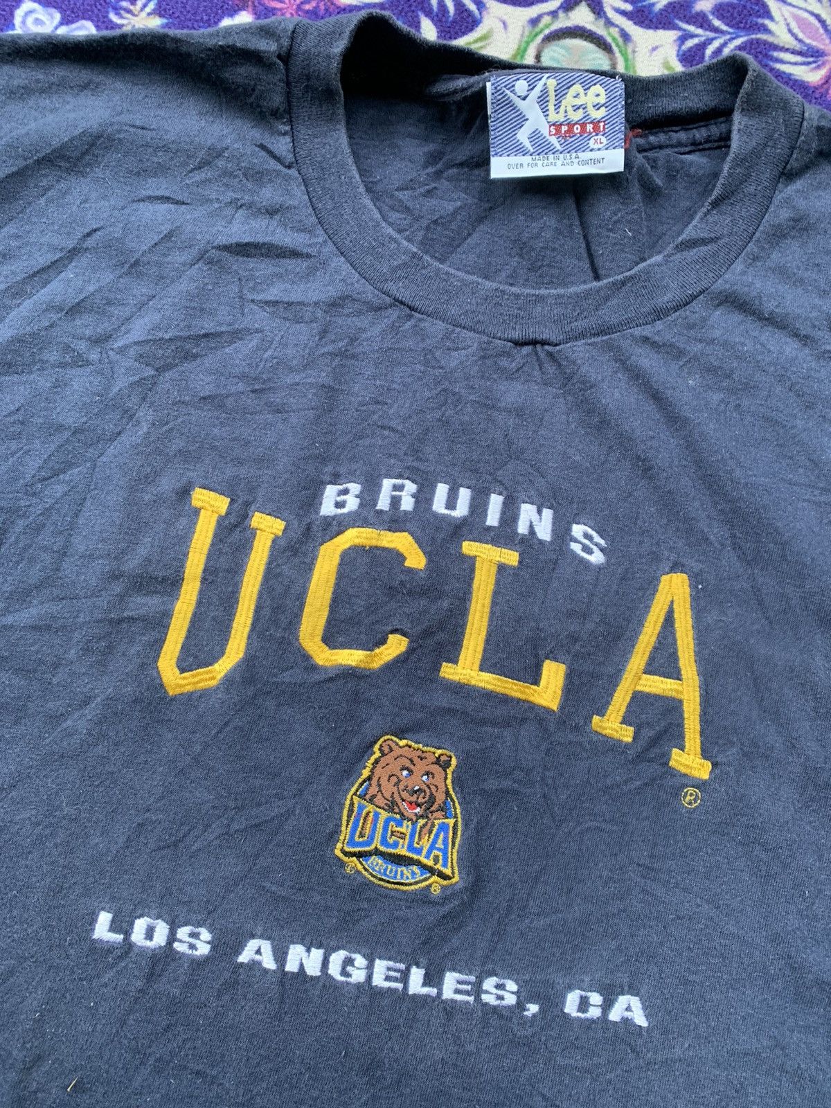Lee × Vintage Vintage Bruins Ucla T-shirt Size US XL / EU 56 / 4 - 2 Thumbnail