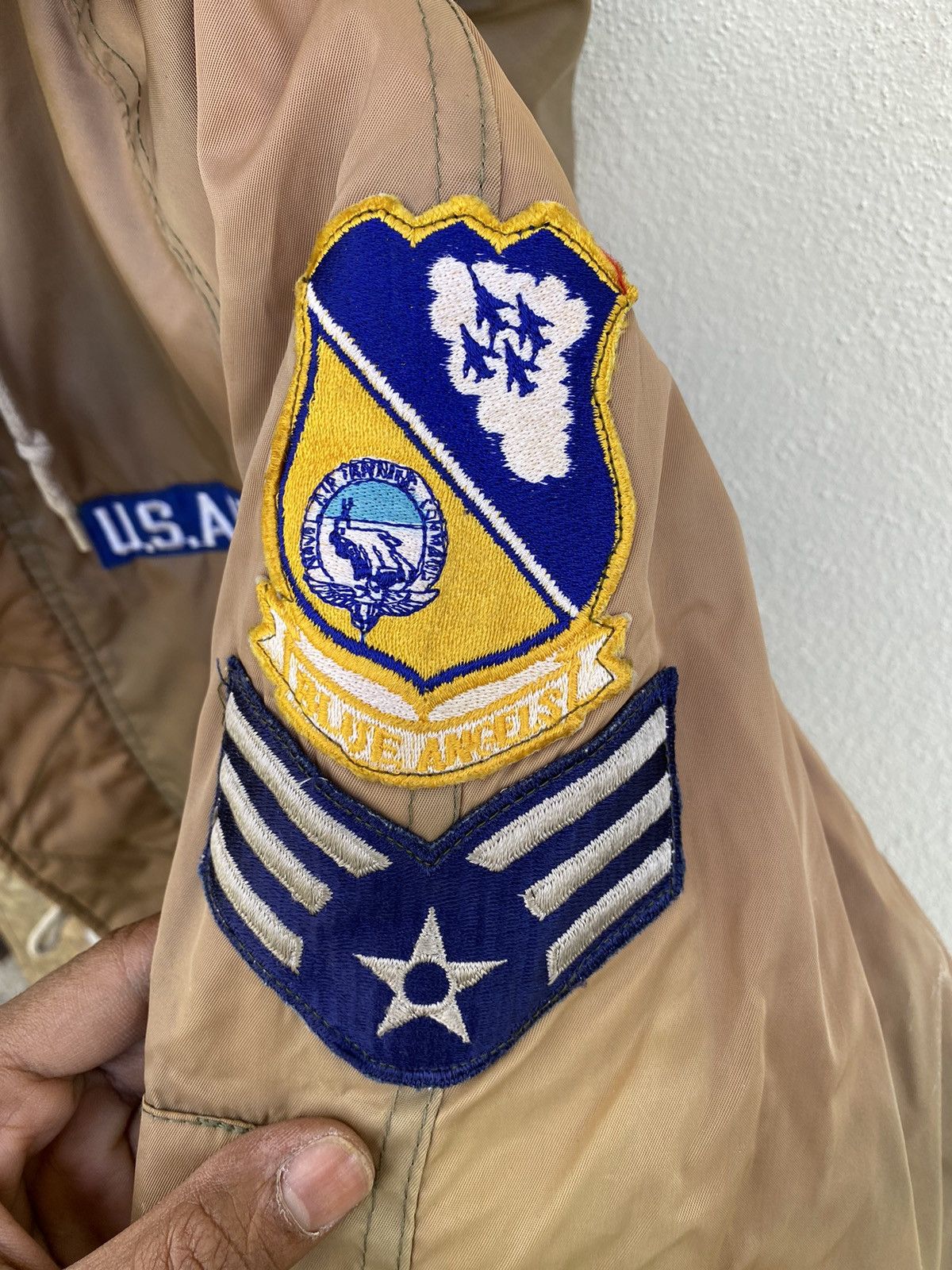 Vintage 💥Bomber Jacket Us Air Force Size US M / EU 48-50 / 2 - 5 Thumbnail