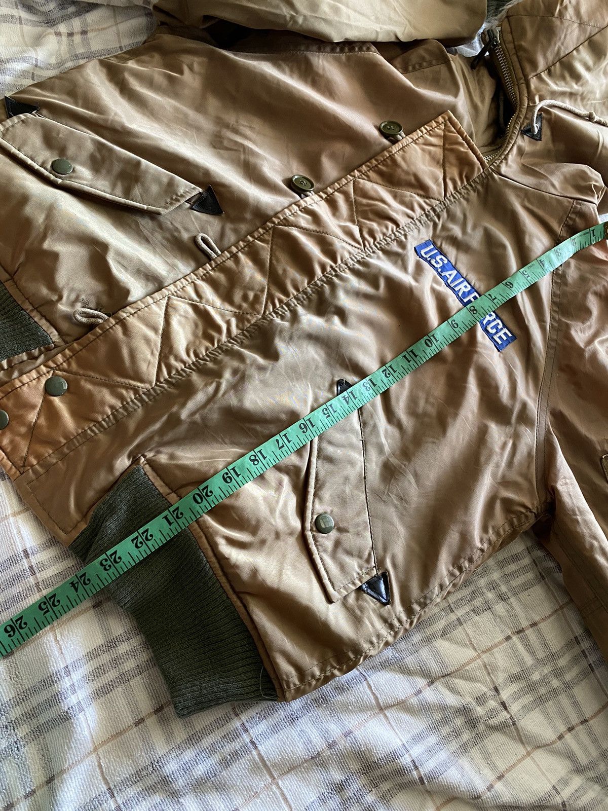 Vintage 💥Bomber Jacket Us Air Force Size US M / EU 48-50 / 2 - 10 Thumbnail