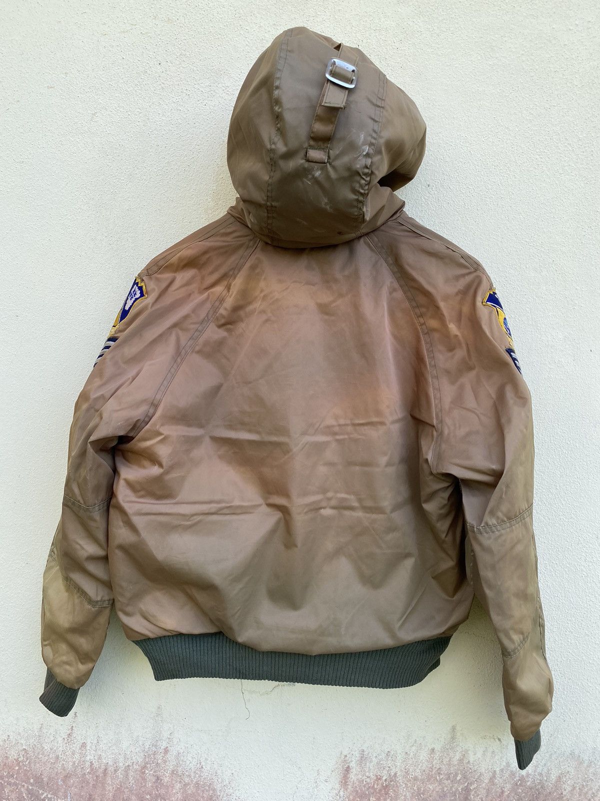 Vintage 💥Bomber Jacket Us Air Force Size US M / EU 48-50 / 2 - 2 Thumbnail