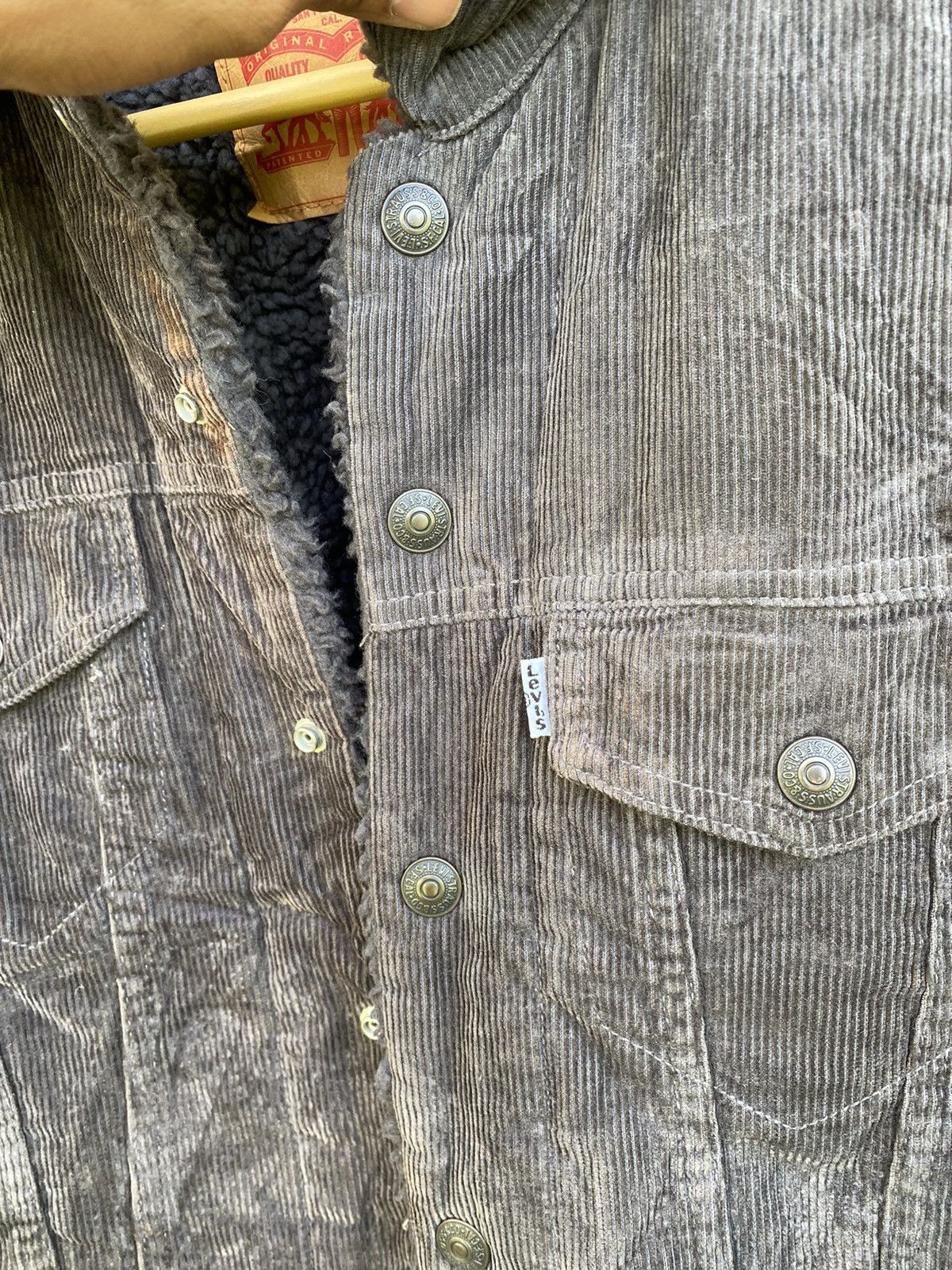 Levi's Vintage Clothing × Vintage 💥Levi's Vintage Corduroy Jacket Size US XS / EU 42 / 0 - 5 Thumbnail
