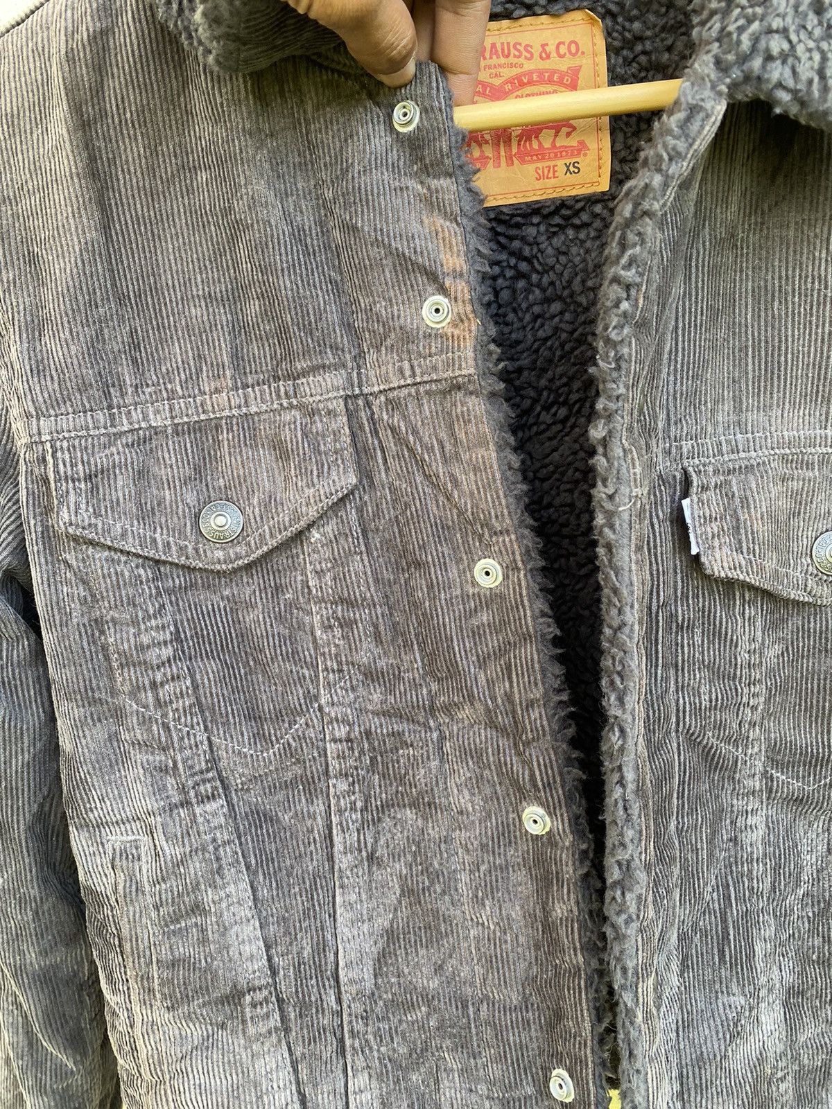 Levi's Vintage Clothing × Vintage 💥Levi's Vintage Corduroy Jacket Size US XS / EU 42 / 0 - 6 Thumbnail