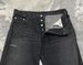Issey Miyake SALE‼️Issey Miyake Sunao Kuwahara super black buckle jeans Size US 33 - 5 Thumbnail
