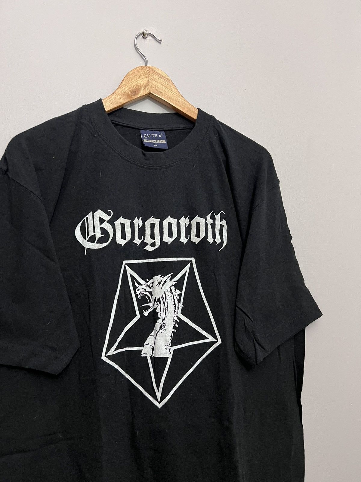 Band Tees Rare Vintage 90s Gorgoroth Black Metal Band Tshirt Size US XL / EU 56 / 4 - 3 Thumbnail