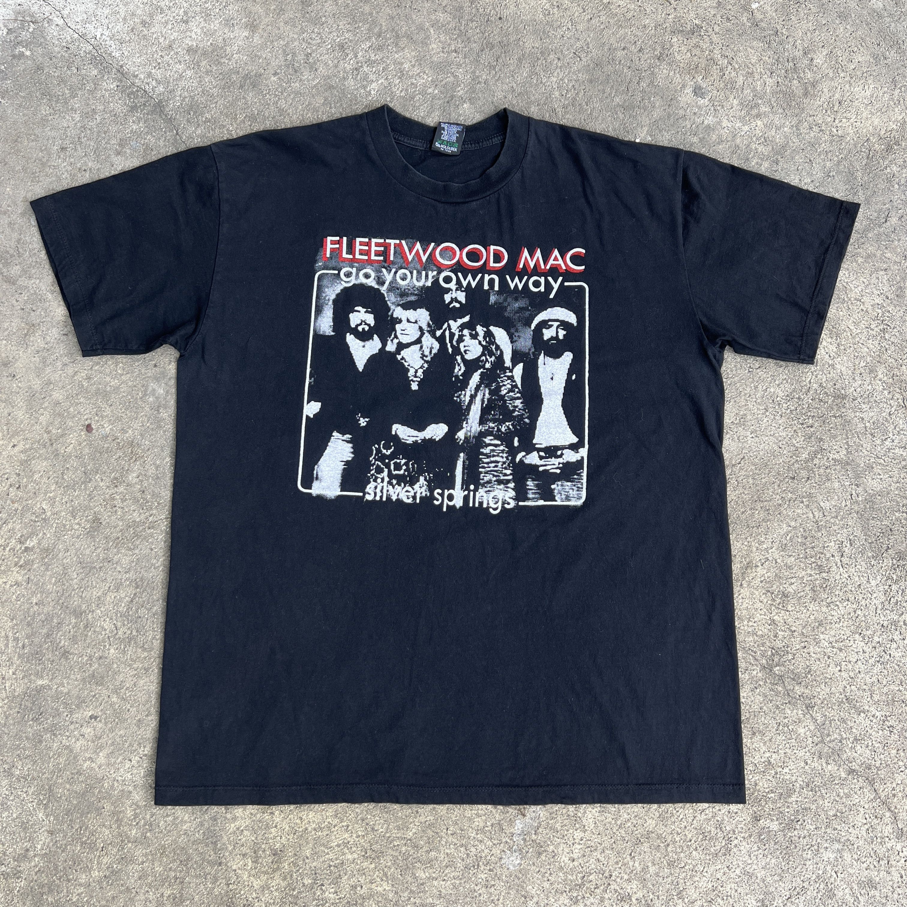 Band Tees Vintage Fleetwood Mac Stevie Nicks Promo Tee Shirt Size US XL / EU 56 / 4 - 1 Thumbnail
