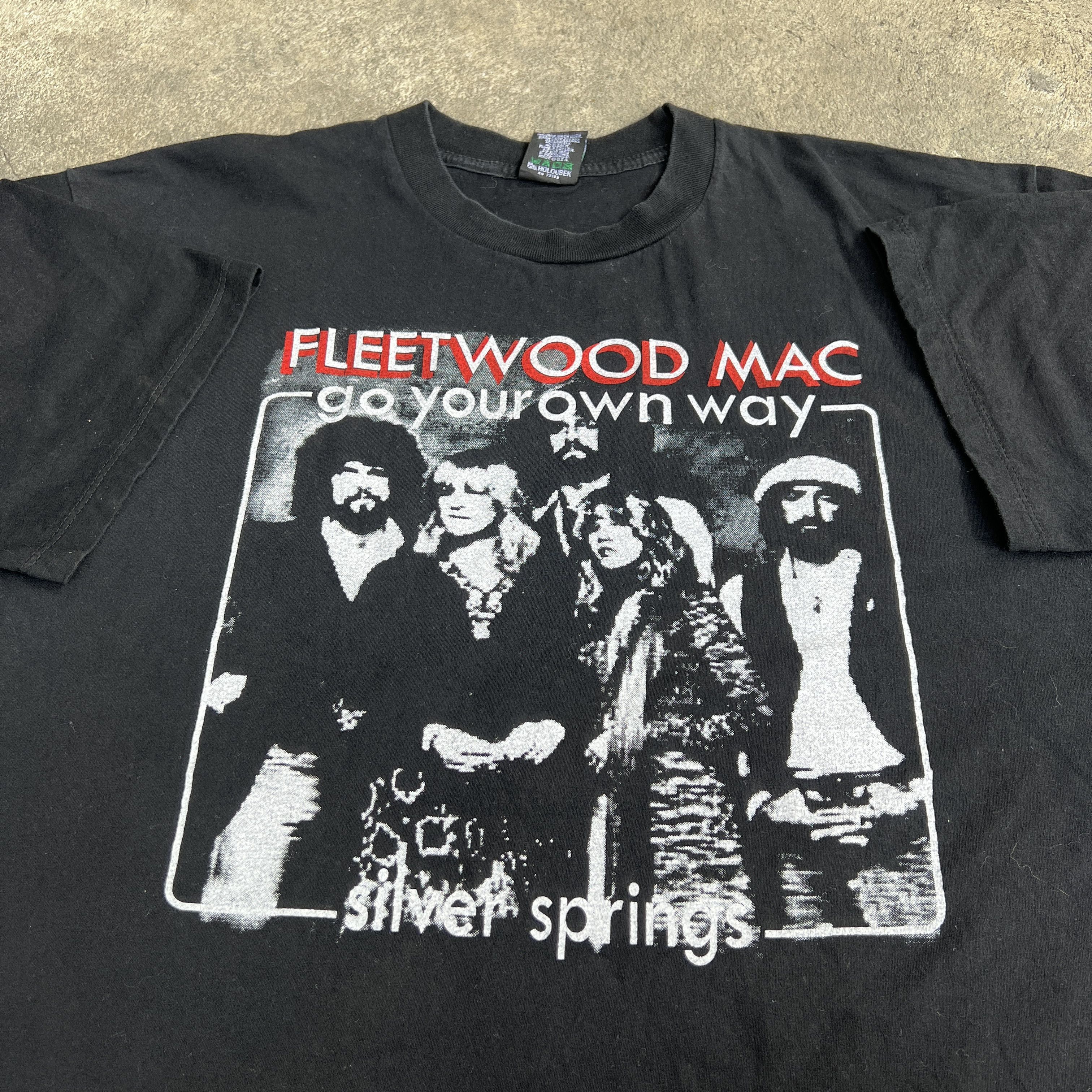 Band Tees Vintage Fleetwood Mac Stevie Nicks Promo Tee Shirt Size US XL / EU 56 / 4 - 2 Thumbnail