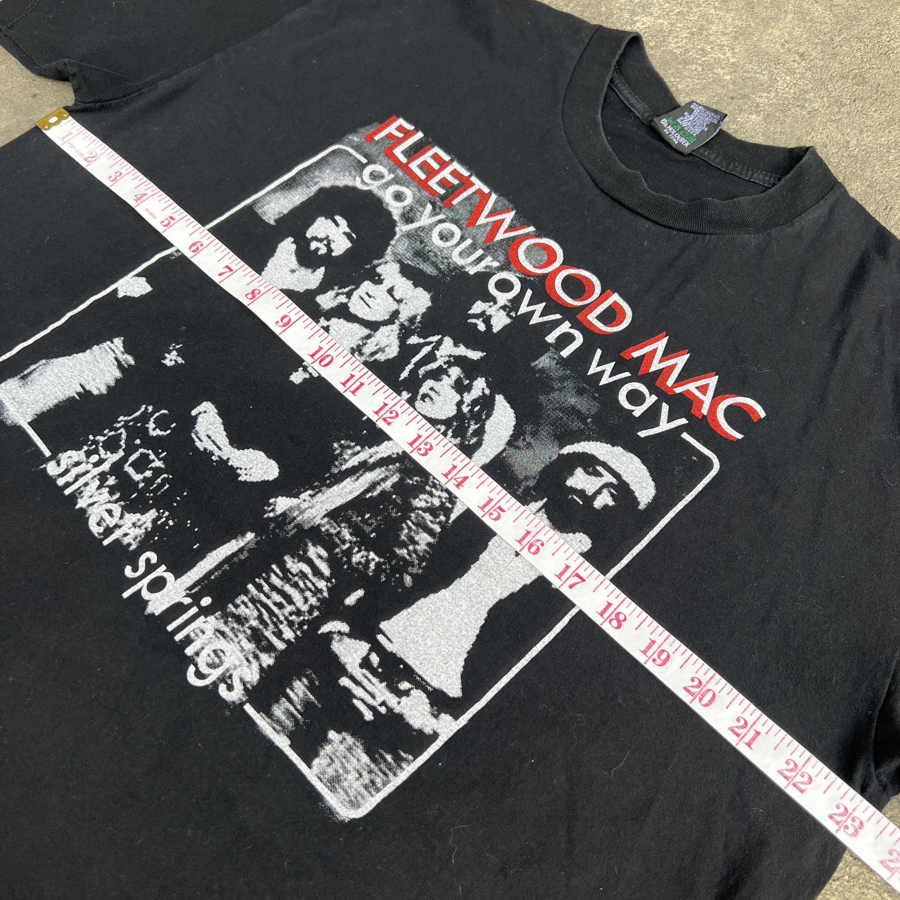 Band Tees Vintage Fleetwood Mac Stevie Nicks Promo Tee Shirt Size US XL / EU 56 / 4 - 6 Thumbnail