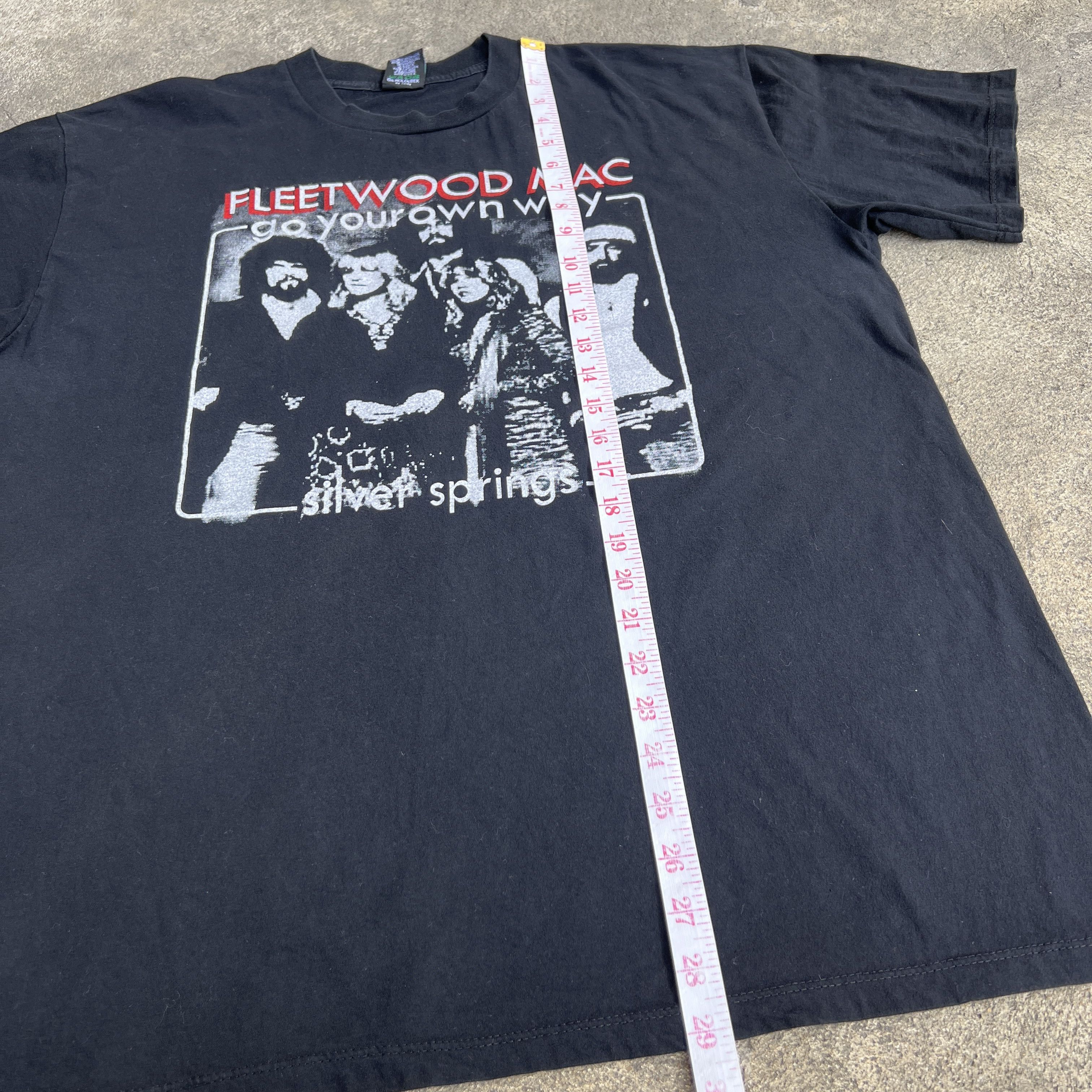 Band Tees Vintage Fleetwood Mac Stevie Nicks Promo Tee Shirt Size US XL / EU 56 / 4 - 7 Thumbnail