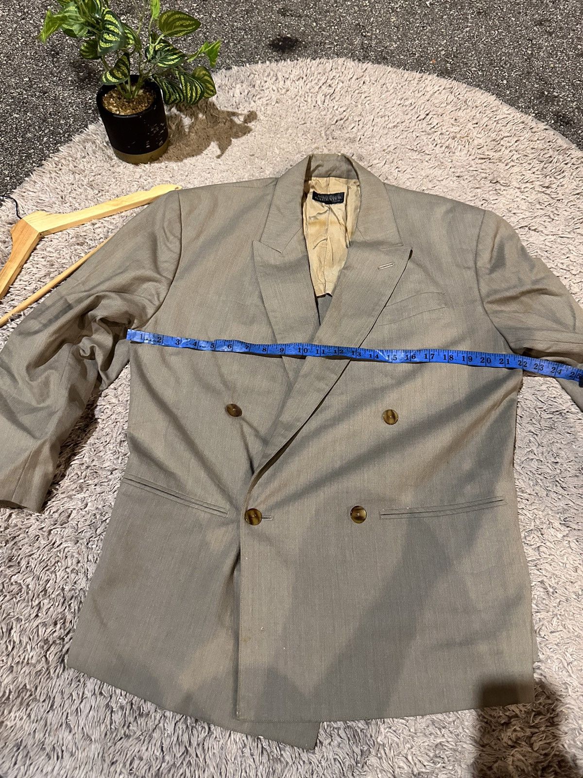 Vintage Jean Paul Gaultier Vintage Double Breasted Blazer Size 40L - 15 Thumbnail