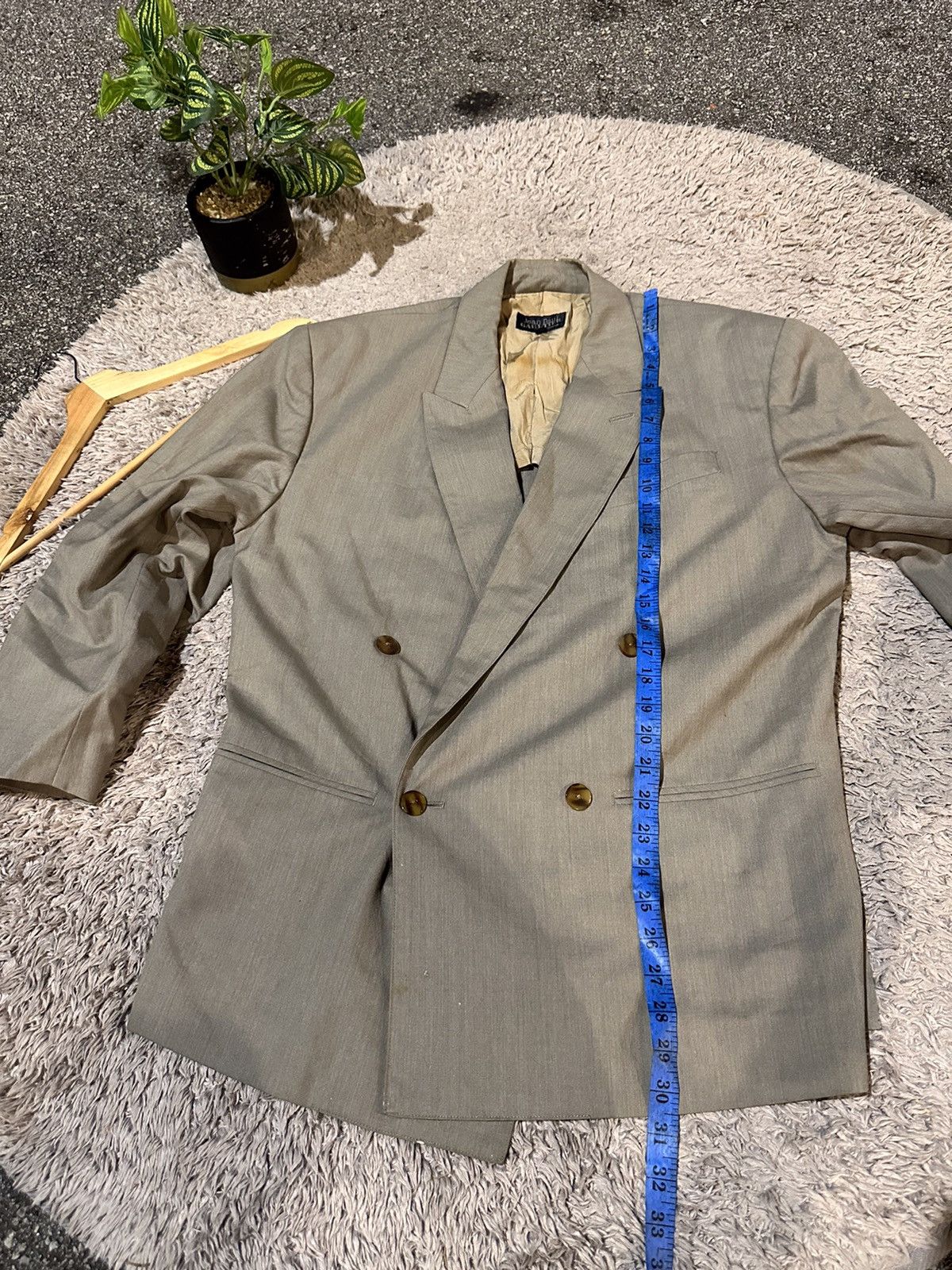 Vintage Jean Paul Gaultier Vintage Double Breasted Blazer Size 40L - 16 Thumbnail