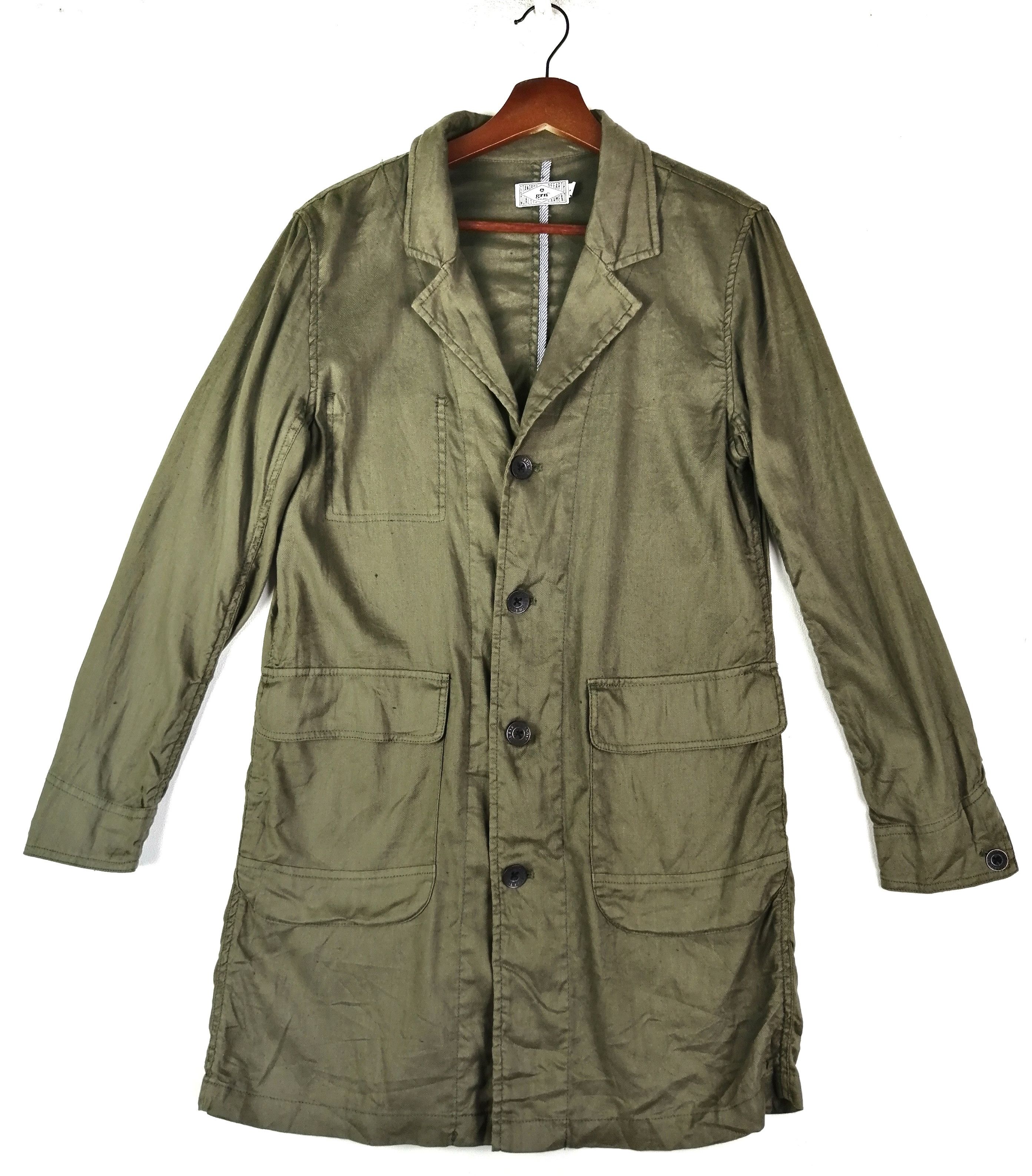 Designer × GRN × Japanese Brand Grn Tokyo Japan Quality Garment Long Jacket Size US S / EU 44-46 / 1 - 1 Thumbnail