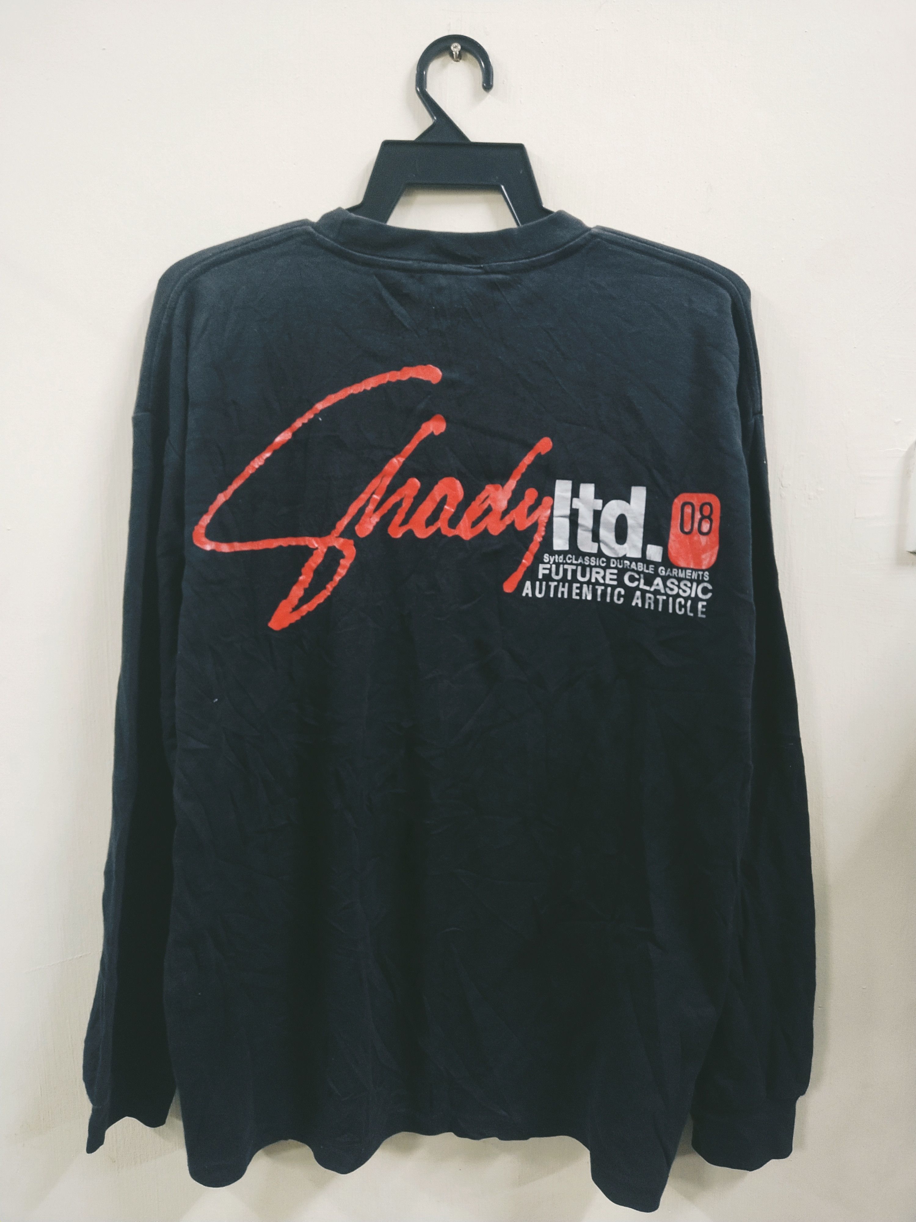 【希少品】SHADY LTD ロンT XL メッシュ EMINEM Eminem × Rap Tees × Shady Ltd 🔥 Vintage Shady Ltd Long