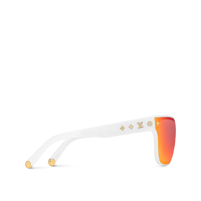 Louis Vuitton Z1844U LV Shadow Square Sunglasses, Pink, One Size