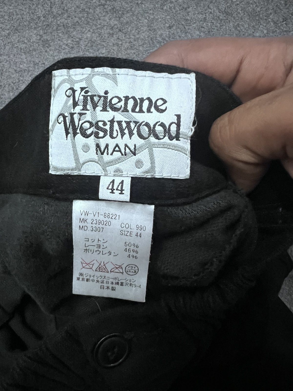 Vivienne Westwood SICK🔥VIVIENNE WESTWOOD DROP CROTCH PANT Size US 31 - 11 Thumbnail