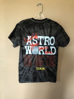 Travis Scott No Bystanders Tee Black Tie Dye Men's - SS19 - US