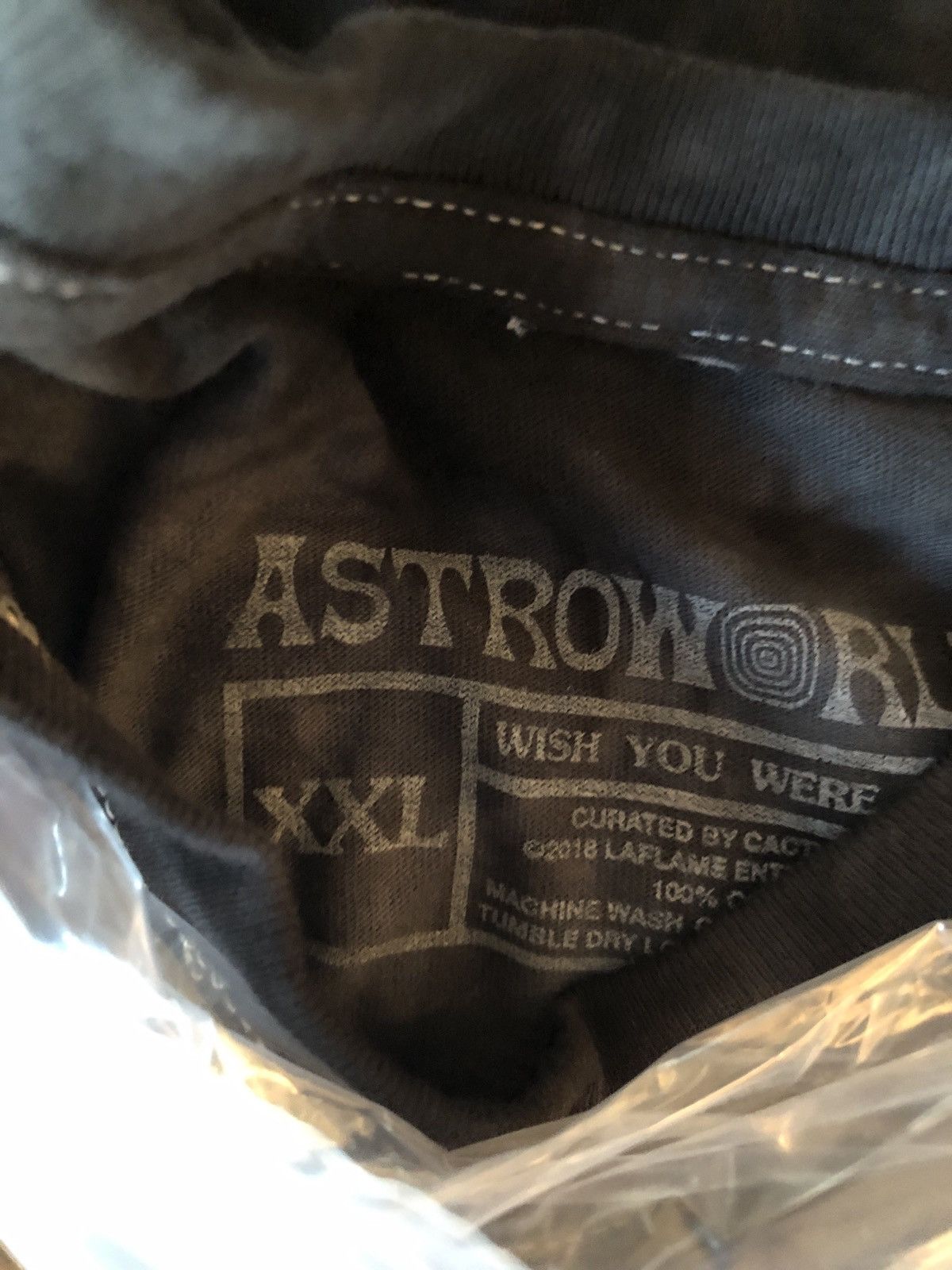 Travis Scott Travis Scott astroworld no bystanders tee black xxl Size US XXL / EU 58 / 5 - 4 Thumbnail