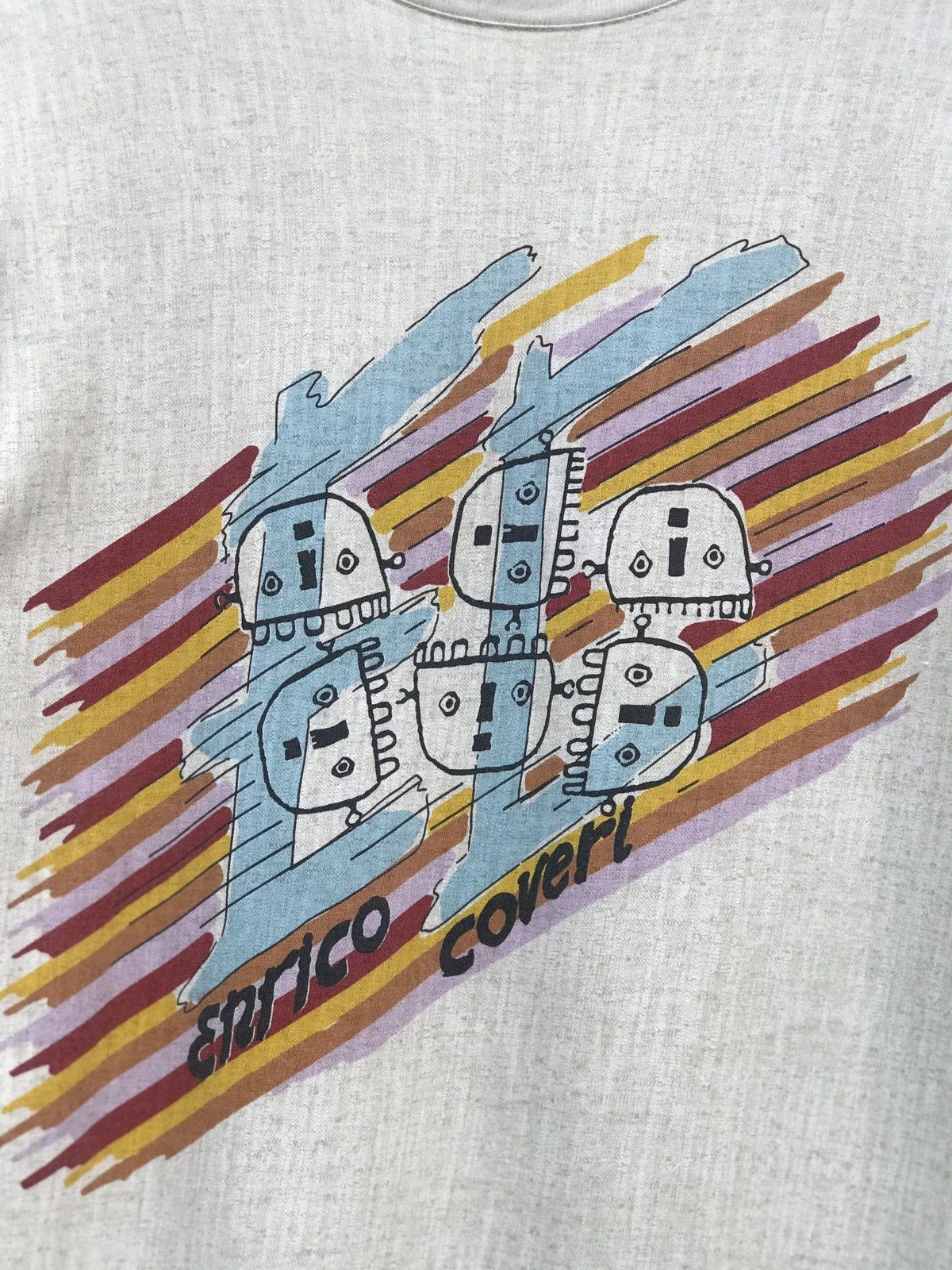 Designer × Enrico Coveri Tee Shirt Enrico Coveri Size US L / EU 52-54 / 3 - 2 Thumbnail