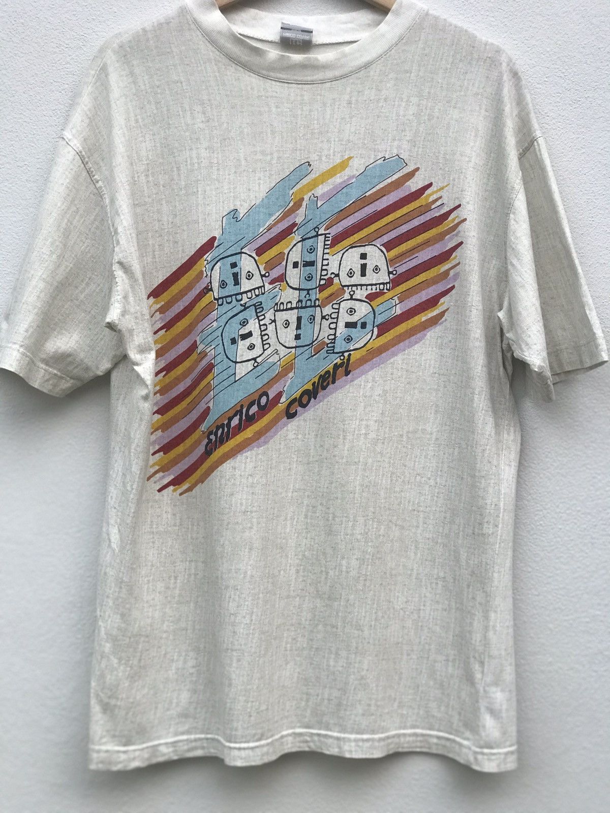 Designer × Enrico Coveri Tee Shirt Enrico Coveri Size US L / EU 52-54 / 3 - 1 Thumbnail