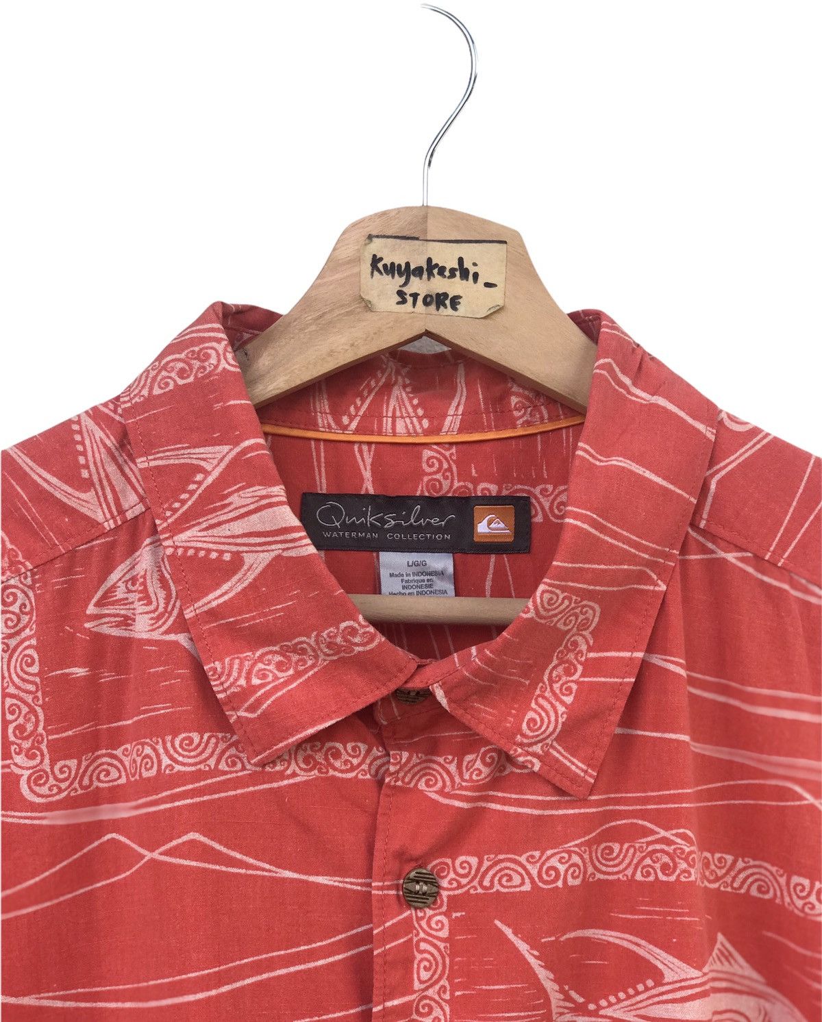 Quiksilver Waterman Quicksilver Shirt Beach Size US L / EU 52-54 / 3 - 5 Thumbnail