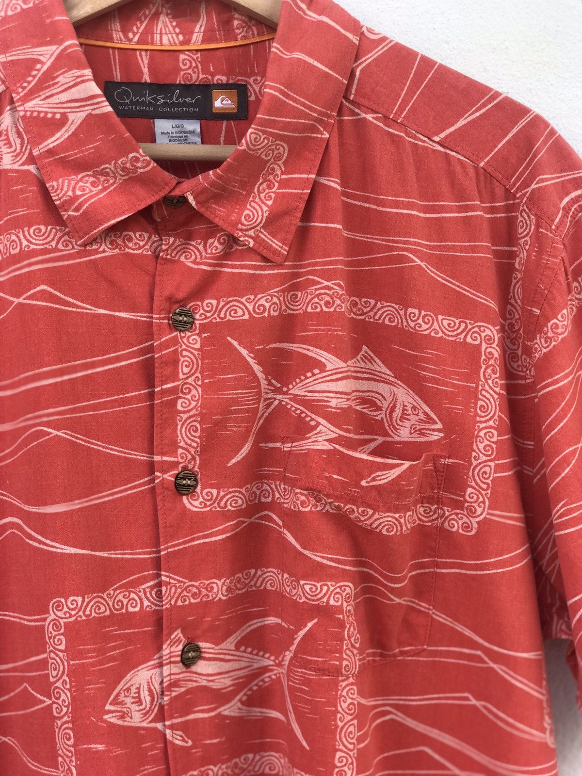 Quiksilver Waterman Quicksilver Shirt Beach Size US L / EU 52-54 / 3 - 7 Thumbnail