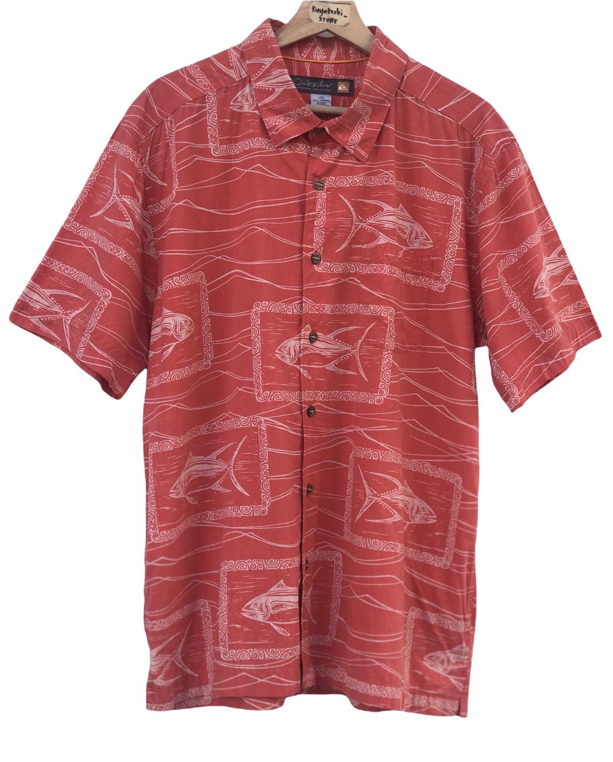 Quiksilver Waterman Quicksilver Shirt Beach Size US L / EU 52-54 / 3 - 1 Thumbnail