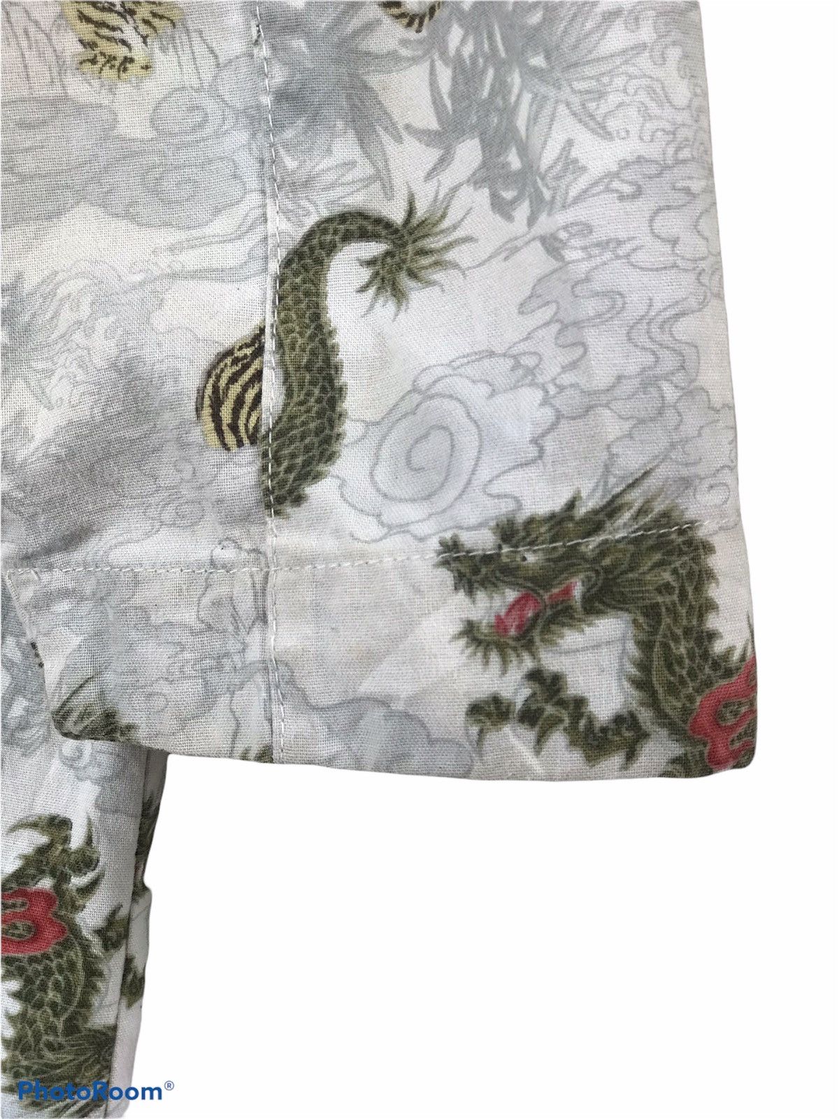 Japanese Brand Shirt Button up Long Sleeve Dragon Tiger Size US M / EU 48-50 / 2 - 7 Thumbnail