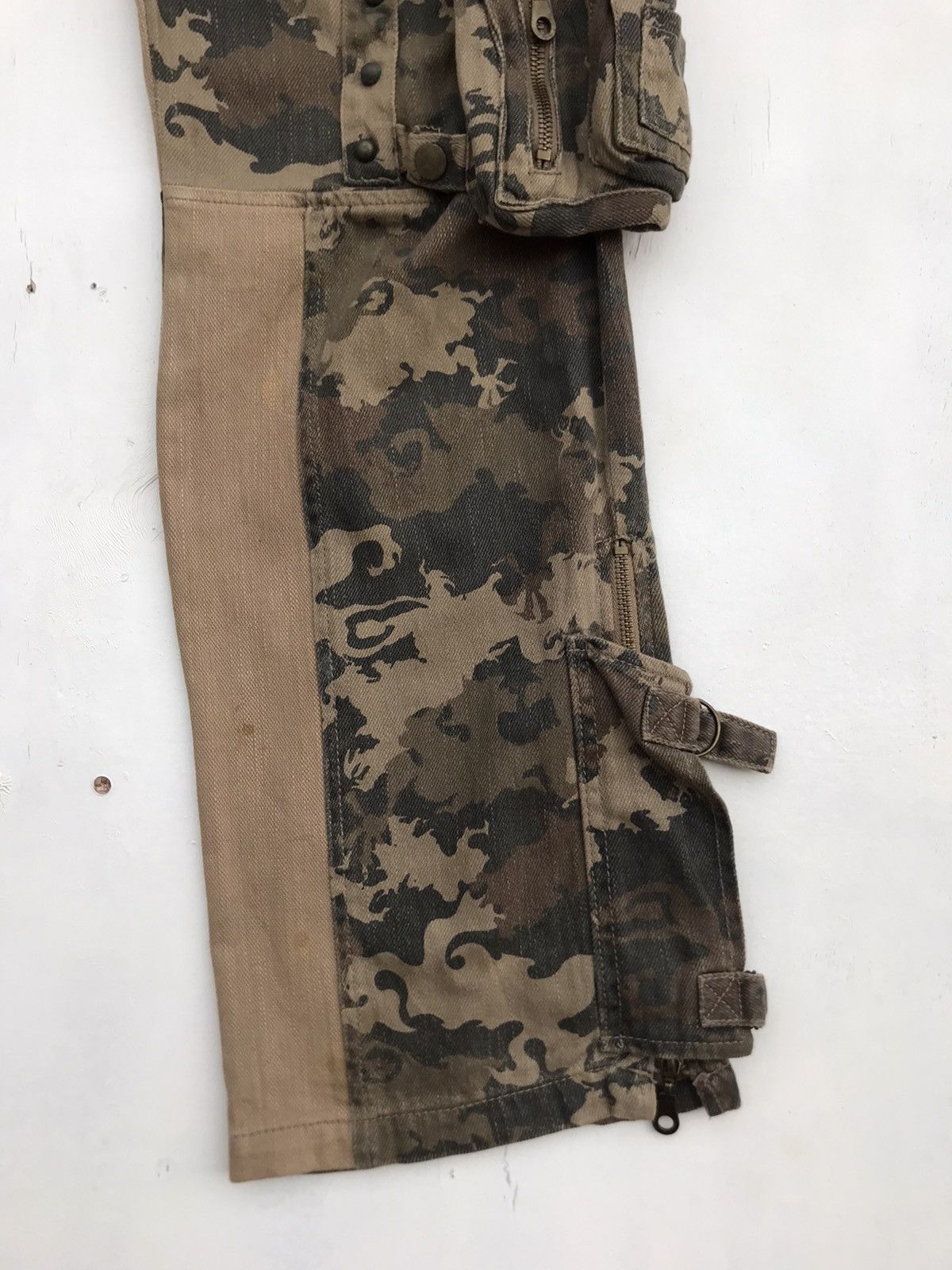 Japanese Brand Vintage Bondage Camo Cargo Pant Size US 30 / EU 46 - 8 Thumbnail