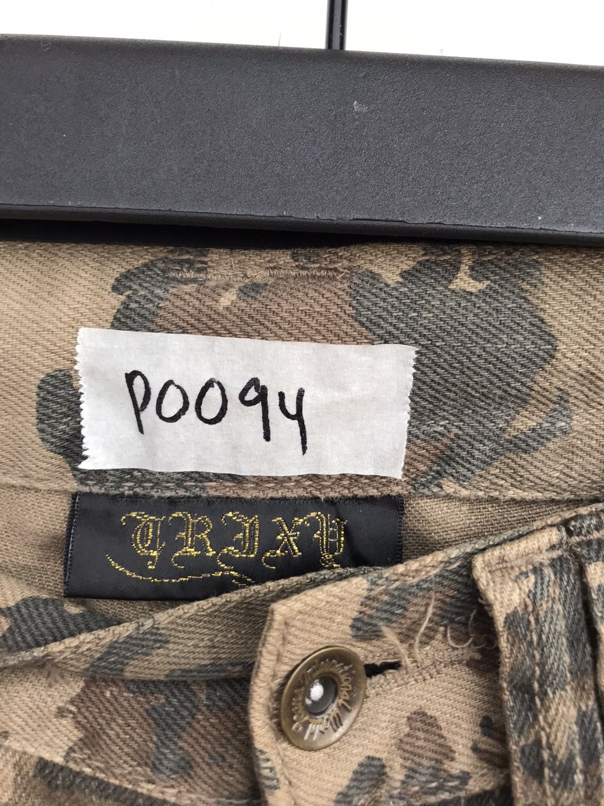 Japanese Brand Vintage Bondage Camo Cargo Pant Size US 30 / EU 46 - 7 Thumbnail