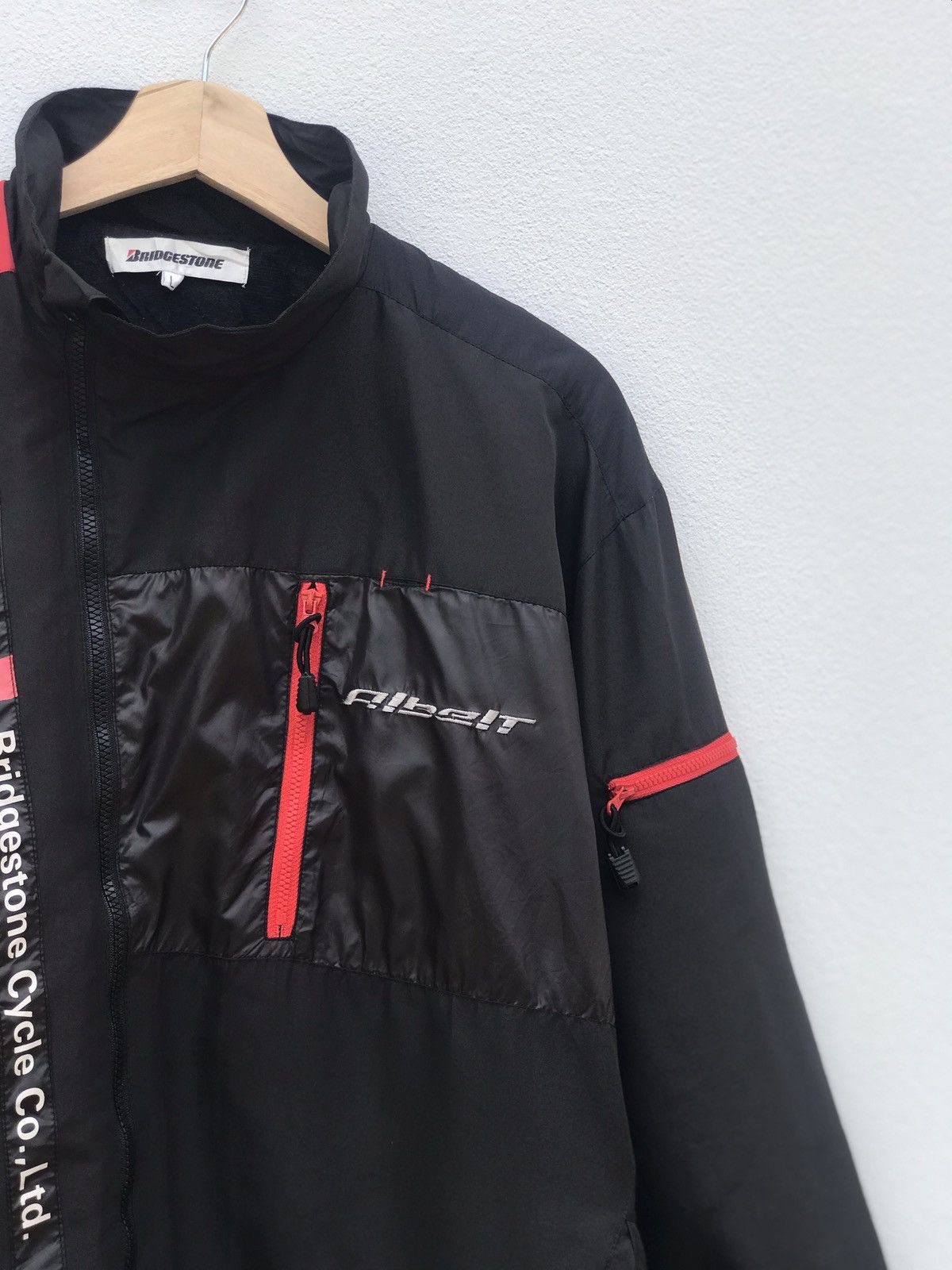 Japanese Brand Bridgestone Cycle Windbreaker Jacket Size US L / EU 52-54 / 3 - 5 Thumbnail