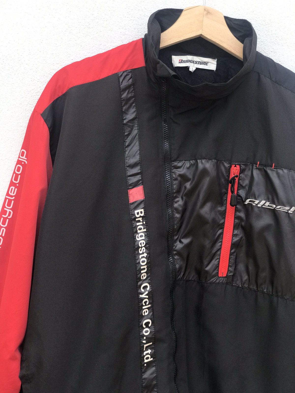 Japanese Brand Bridgestone Cycle Windbreaker Jacket Size US L / EU 52-54 / 3 - 4 Thumbnail