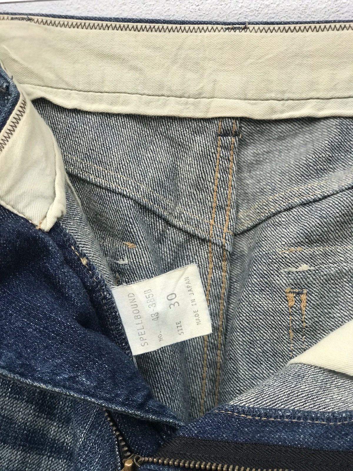 Japanese Brand × Spellbound Denim Jeans Spellbound Slack Pocket Size US 31 - 10 Thumbnail