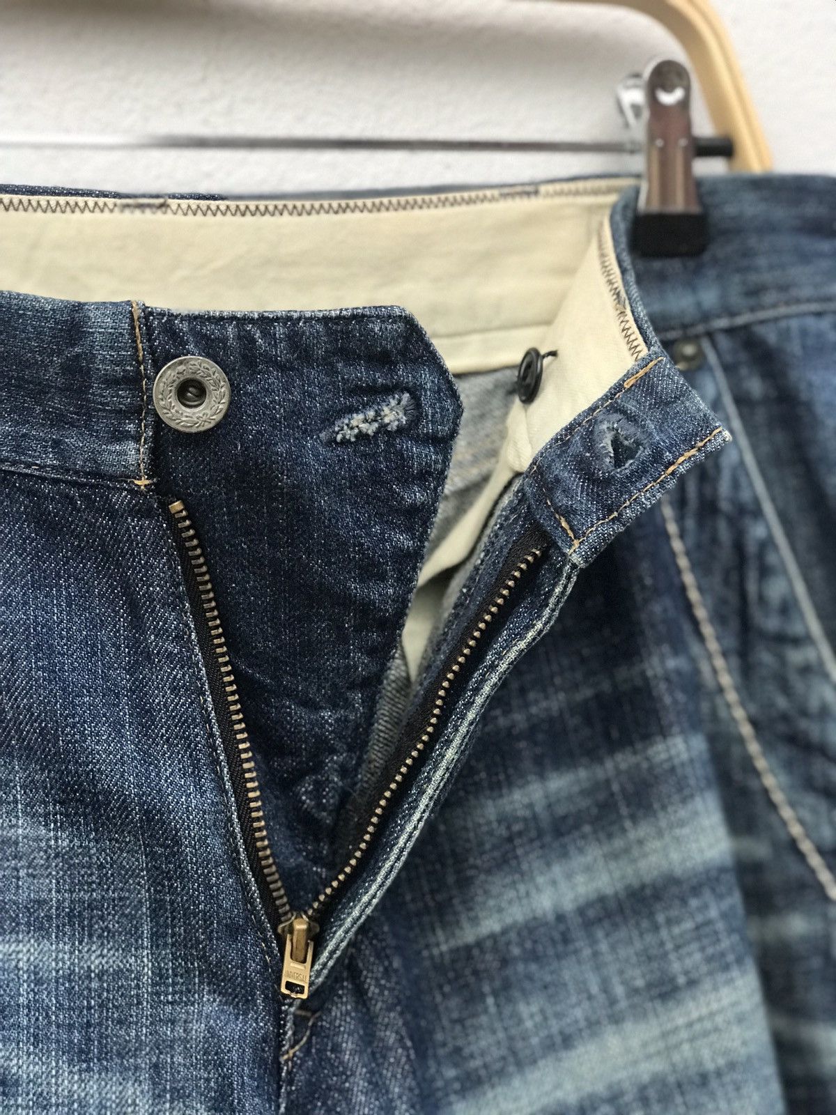 Japanese Brand × Spellbound Denim Jeans Spellbound Slack Pocket Size US 31 - 11 Thumbnail