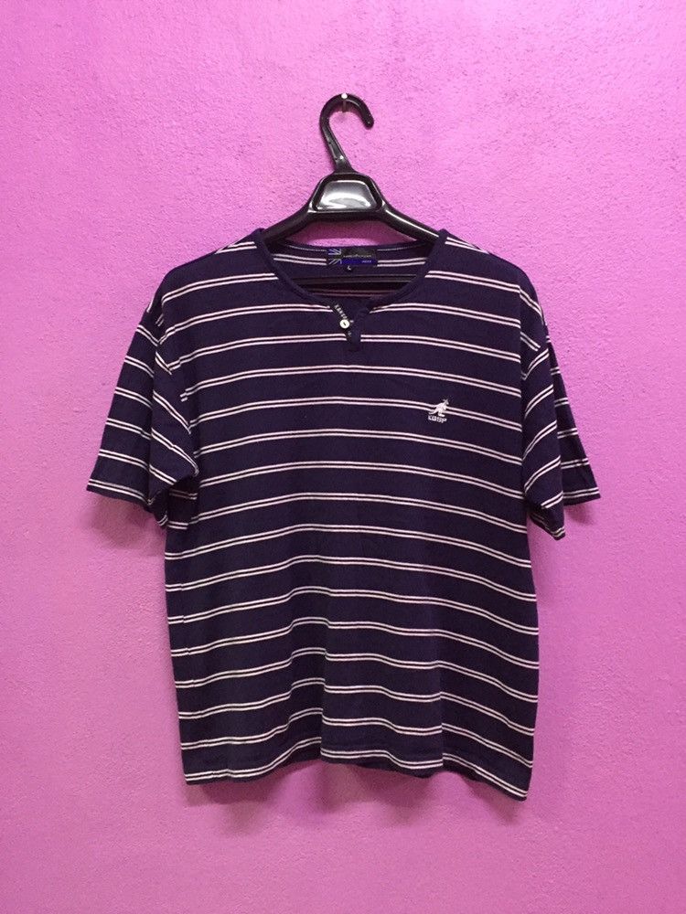 Kangol Kangol Sport Stripe Tee Size L Size US L / EU 52-54 / 3 - 1 Thumbnail