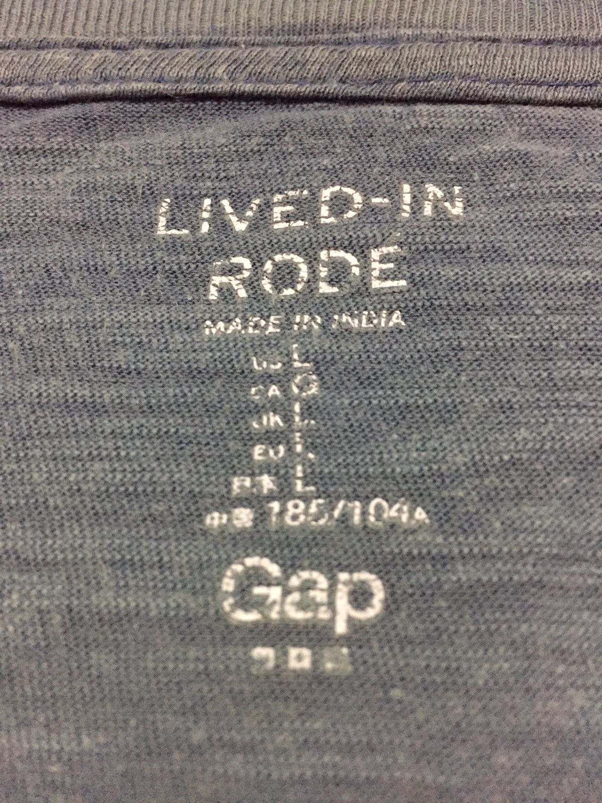 Gap Gap London England Tee Size L Size US L / EU 52-54 / 3 - 3 Thumbnail