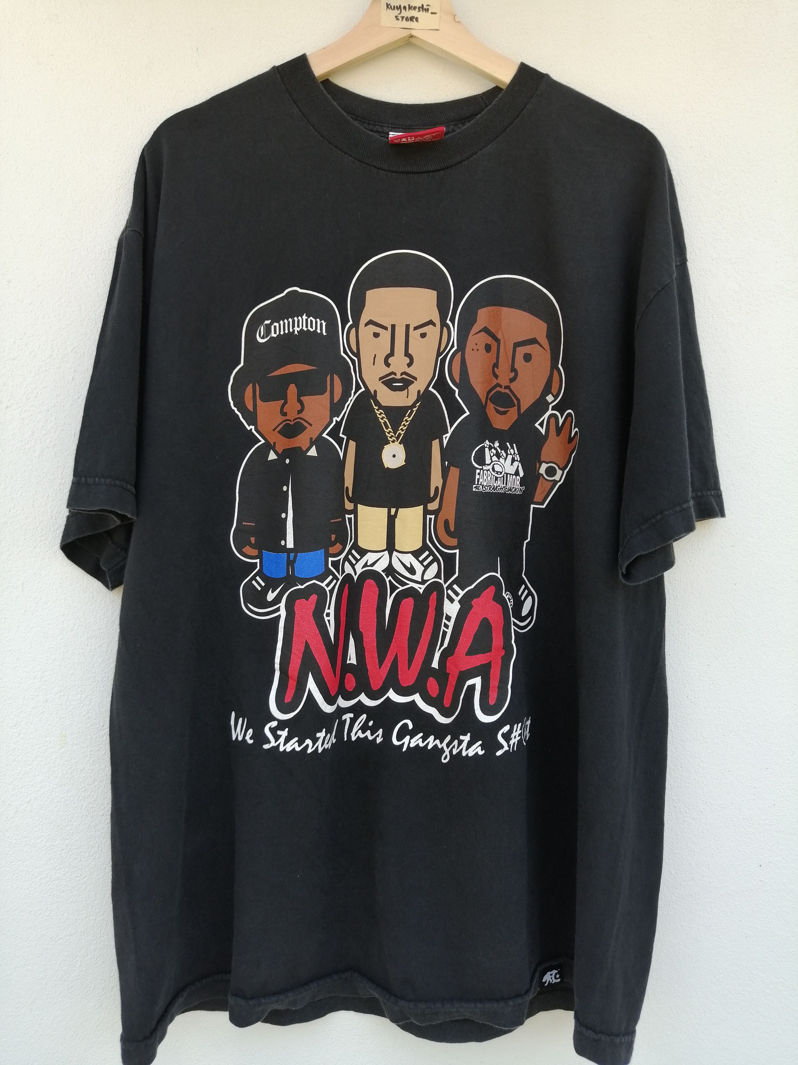Rap Tees N. W. A We Start This Gangsta Size US XL / EU 56 / 4 - 1 Thumbnail