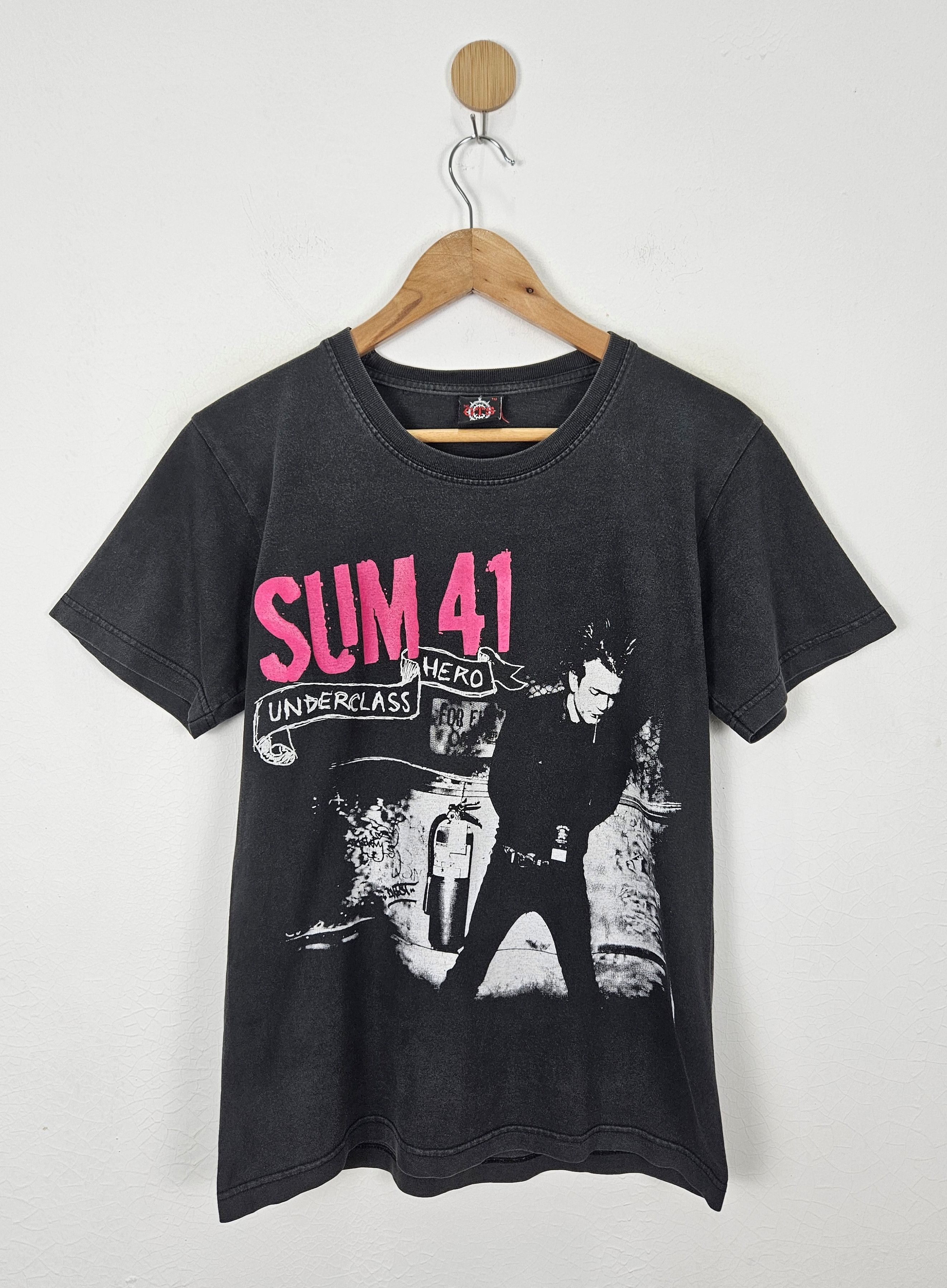 Vintage Sum 41 Underclass Heros Pop Punk bootleg Shirt