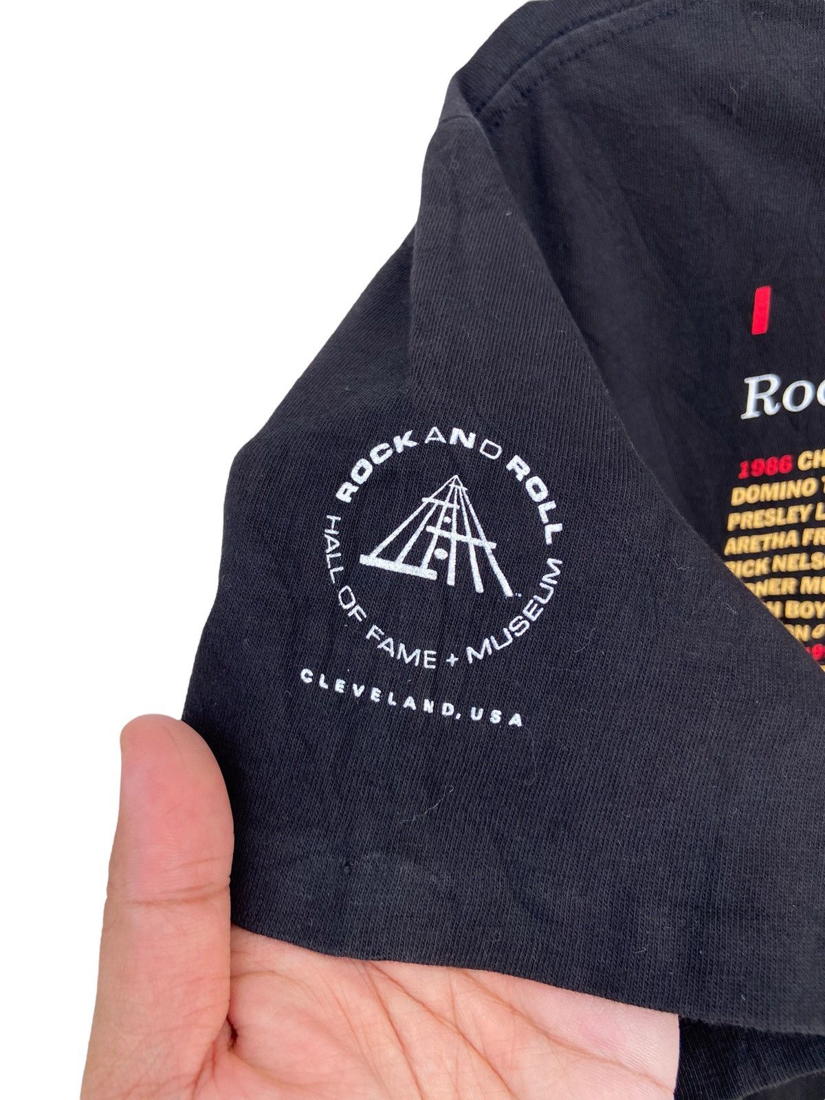 Band Tees Vintage 1997 Rock and Roll Hall Of Fame Tees Size US M / EU 48-50 / 2 - 6 Thumbnail