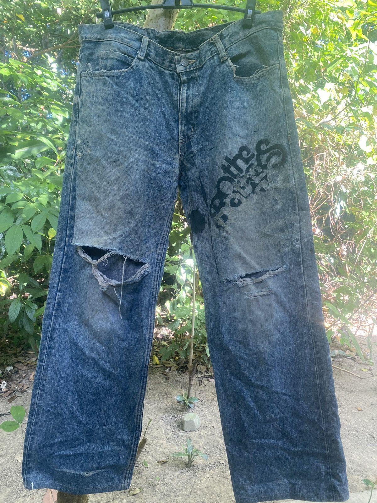 Hysteric Glamour × If Six Was Nine VINTAGE HYTERIC GLAMOUR DISTRESSED JEANS Size US 32 / EU 48 - 1 Thumbnail