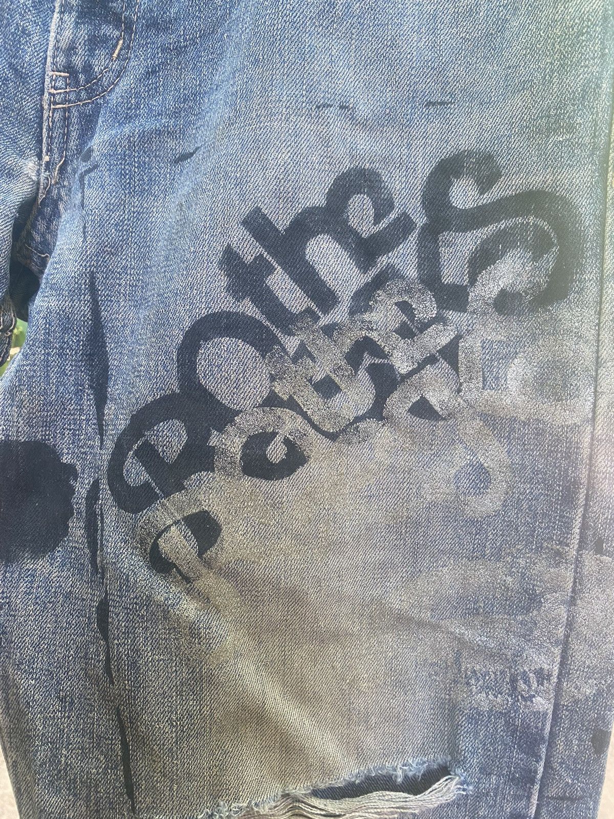 Hysteric Glamour × If Six Was Nine VINTAGE HYTERIC GLAMOUR DISTRESSED JEANS Size US 32 / EU 48 - 2 Thumbnail