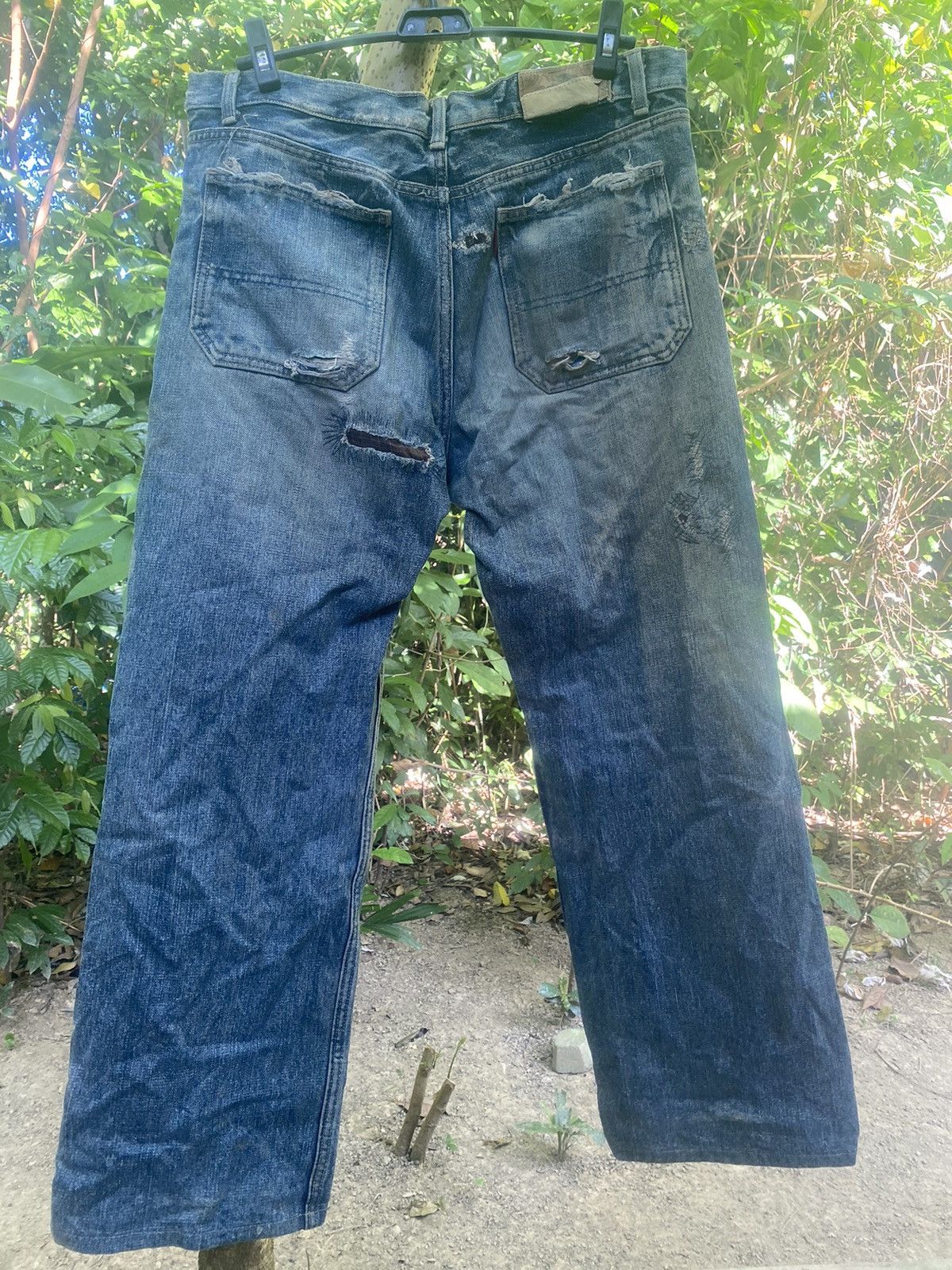 Hysteric Glamour × If Six Was Nine VINTAGE HYTERIC GLAMOUR DISTRESSED JEANS Size US 32 / EU 48 - 3 Thumbnail