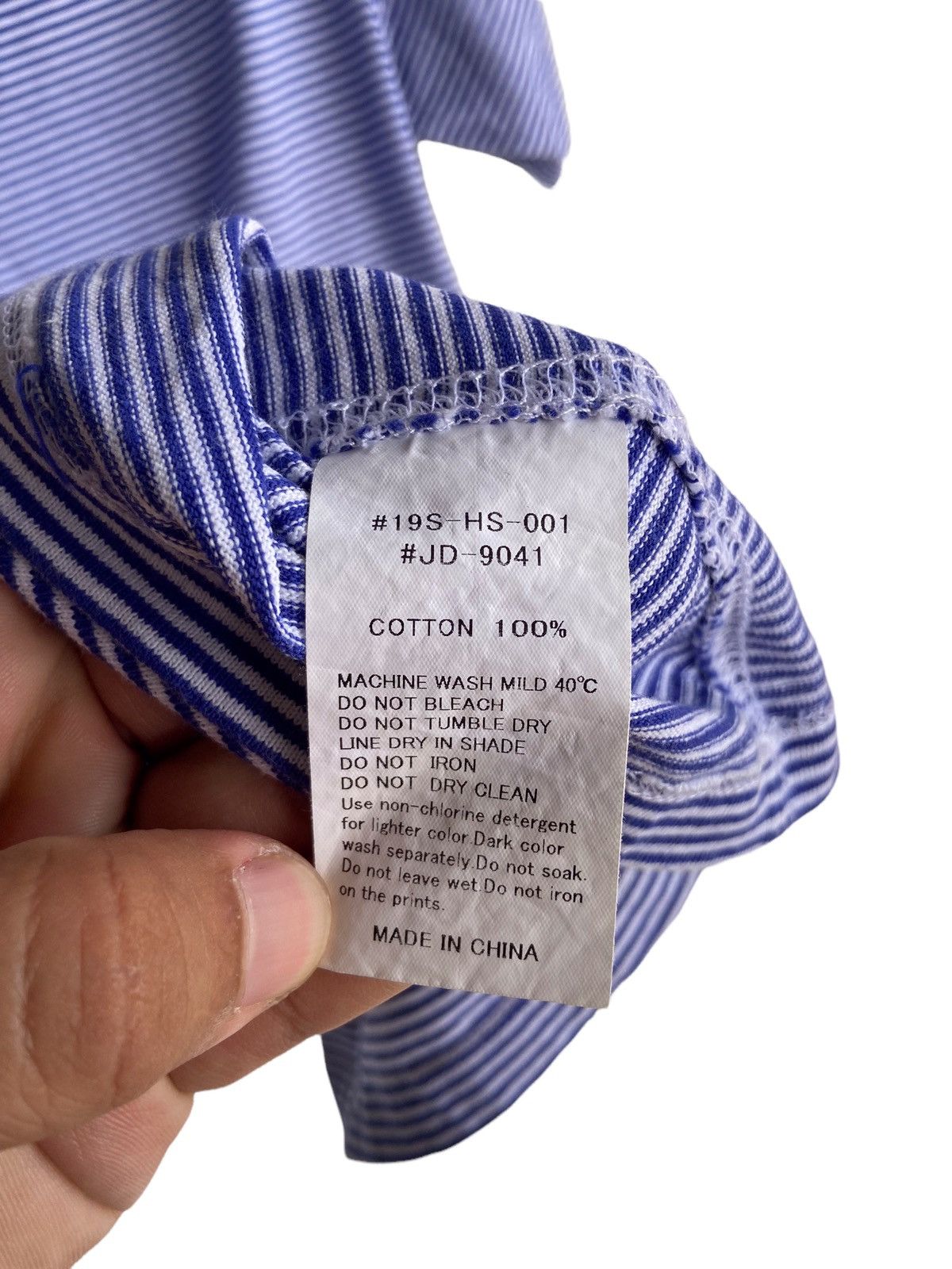 Danton Danton Stripe Pocket Tees Size US S / EU 44-46 / 1 - 4 Thumbnail