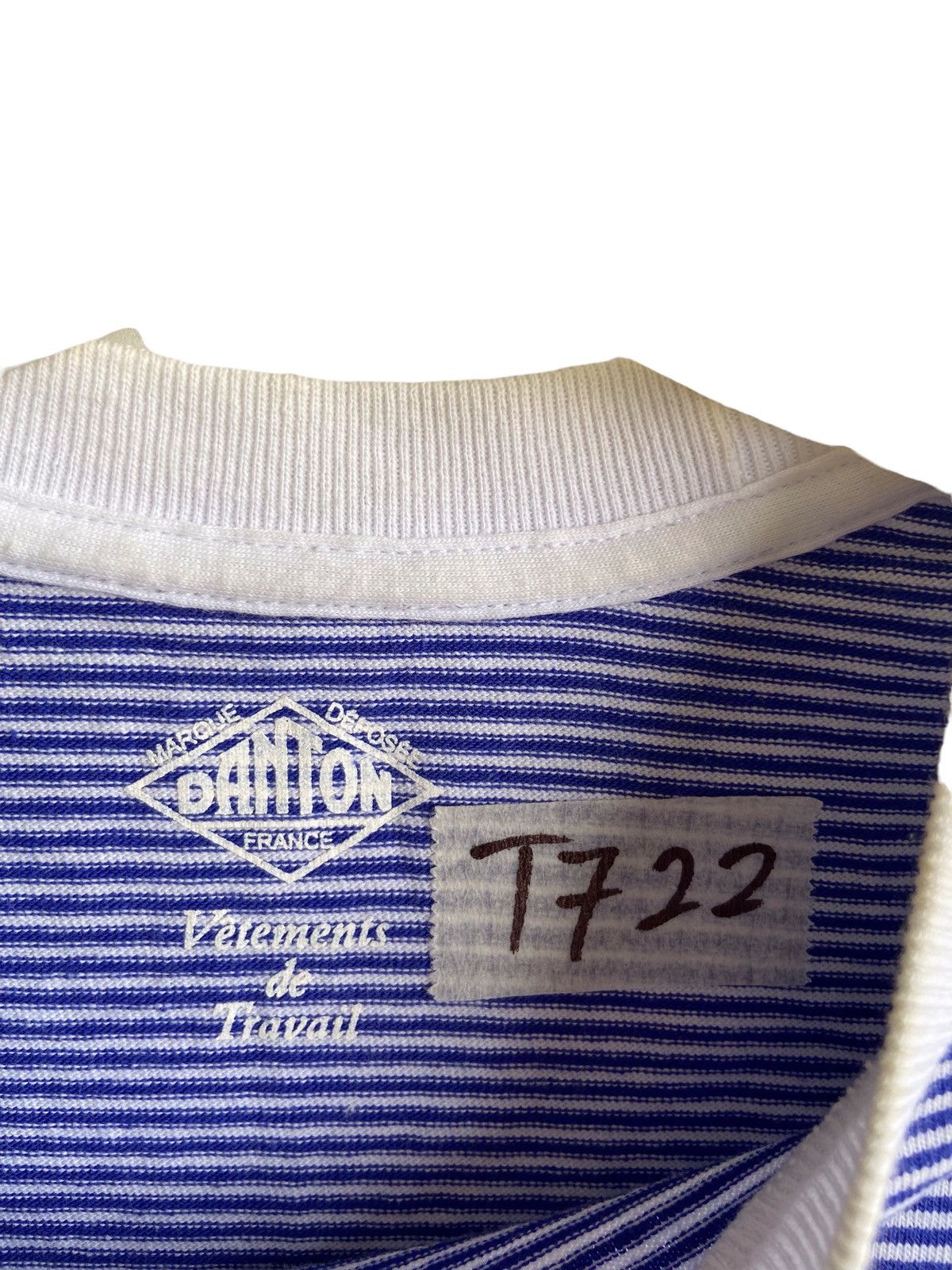 Danton Danton Stripe Pocket Tees Size US S / EU 44-46 / 1 - 5 Thumbnail