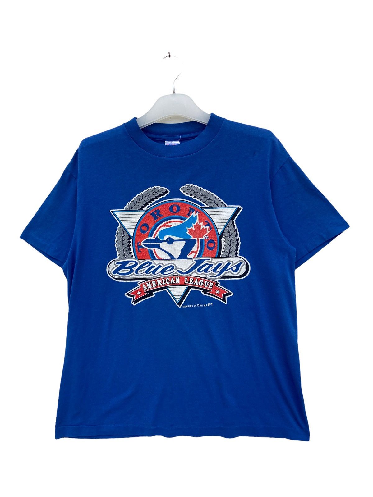 MLB Vintage 1991 Toronto Blue Jays Tees Size US L / EU 52-54 / 3 - 1 Thumbnail