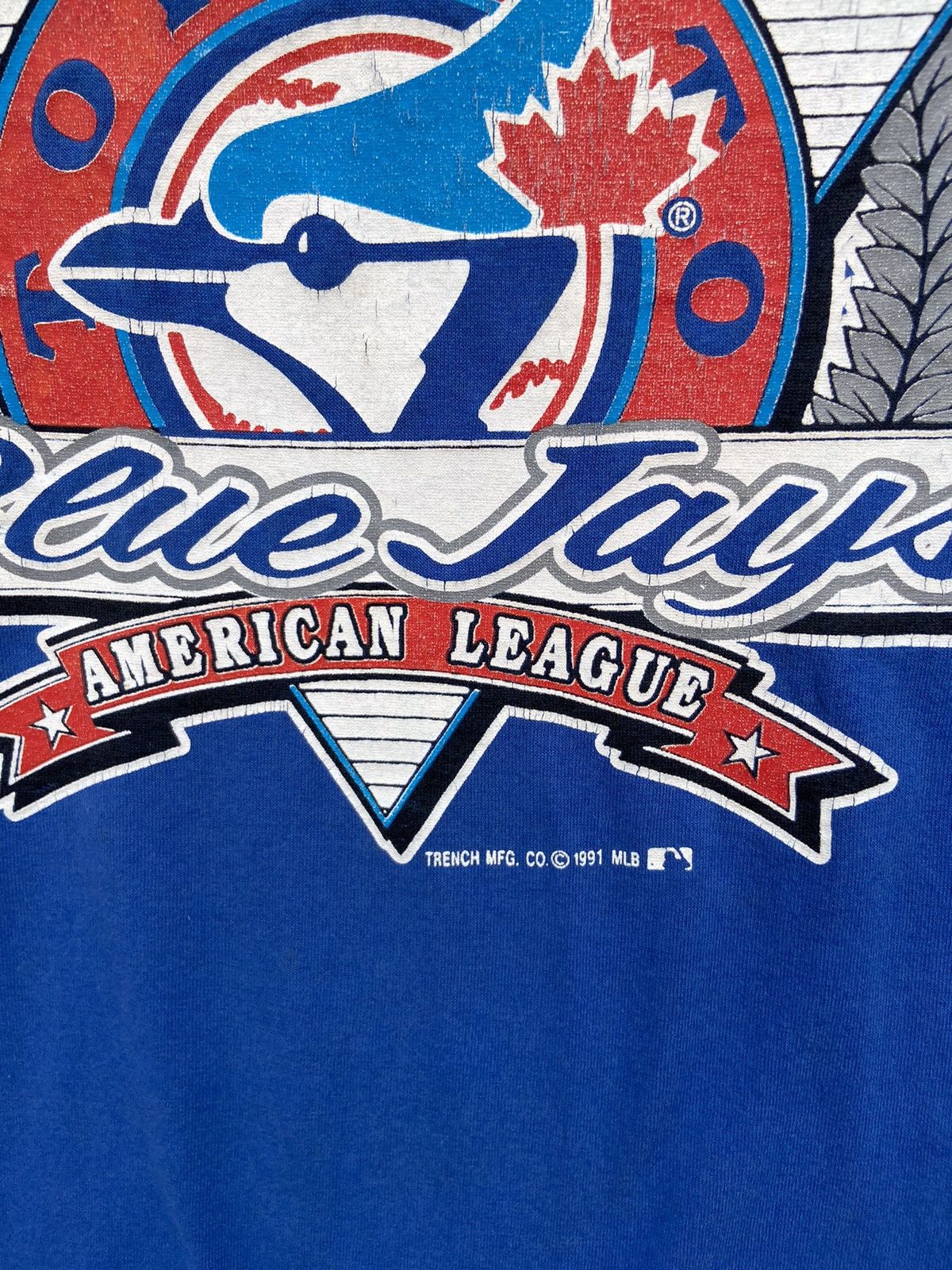 MLB Vintage 1991 Toronto Blue Jays Tees Size US L / EU 52-54 / 3 - 7 Thumbnail