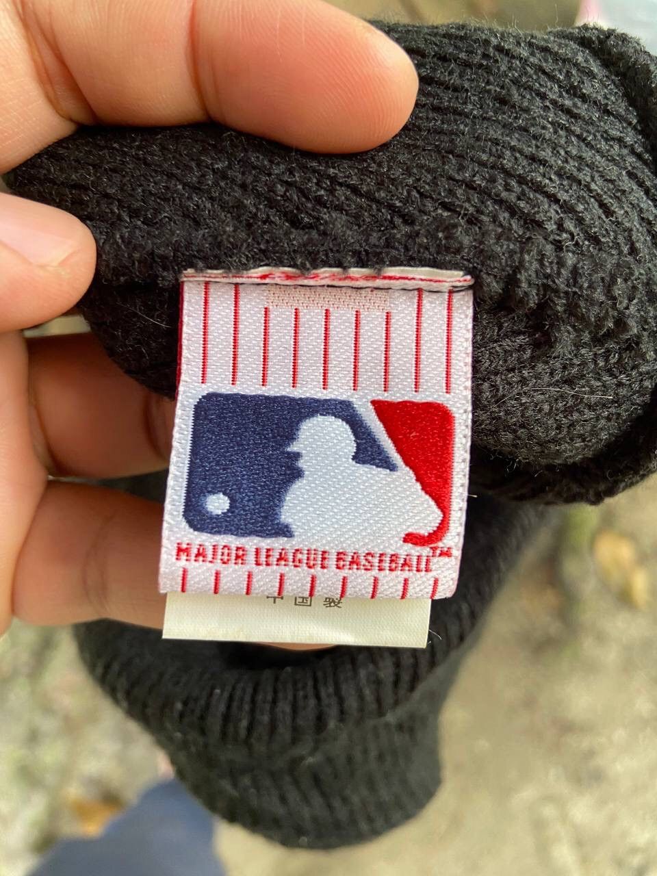 MLB × Vintage Vintage Y2K New York Yankees Beanie Hat Size ONE SIZE - 4 Thumbnail
