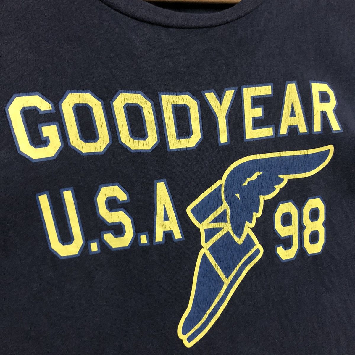 Vintage RARE🔥 Good Year Usa Size US M / EU 48-50 / 2 - 3 Thumbnail