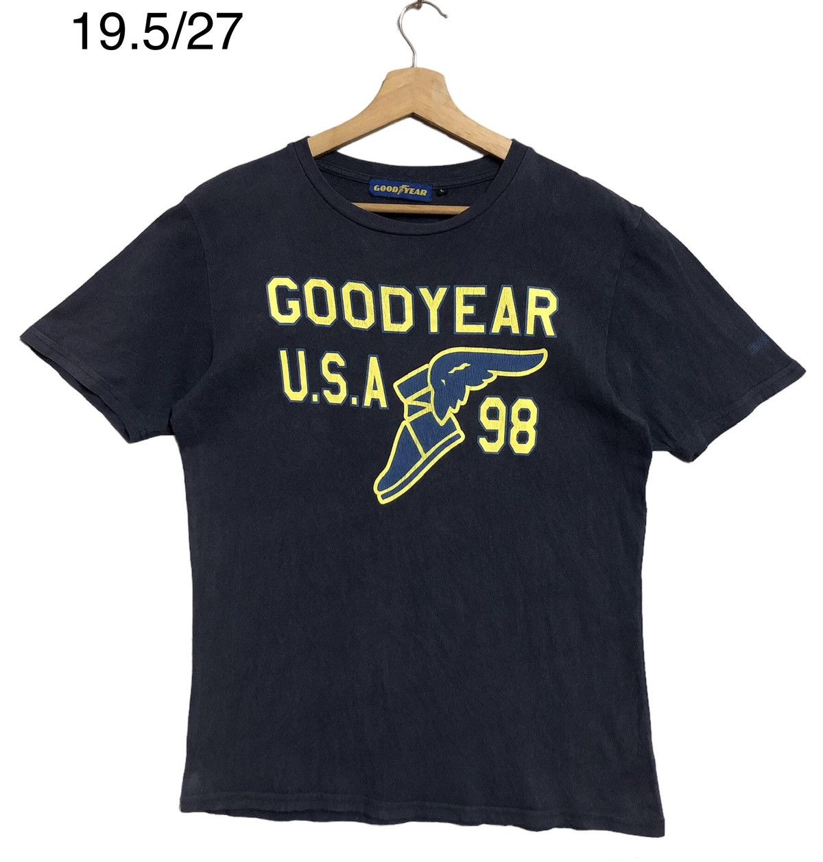 Vintage RARE🔥 Good Year Usa Size US M / EU 48-50 / 2 - 1 Thumbnail
