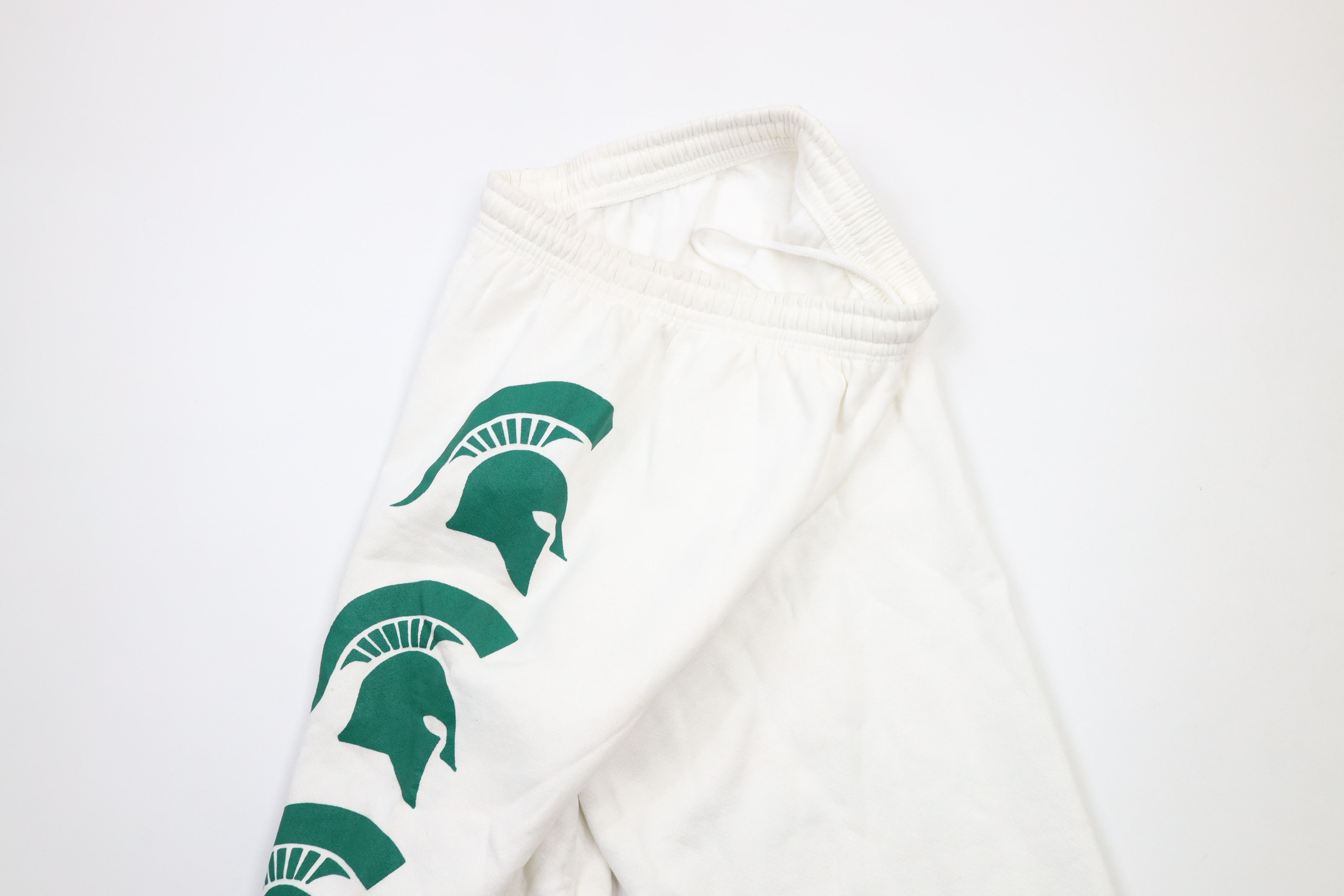 Vintage NOS Vintage 90s Michigan State University Sweatpants Jogger Size US 36 / EU 52 - 9 Thumbnail